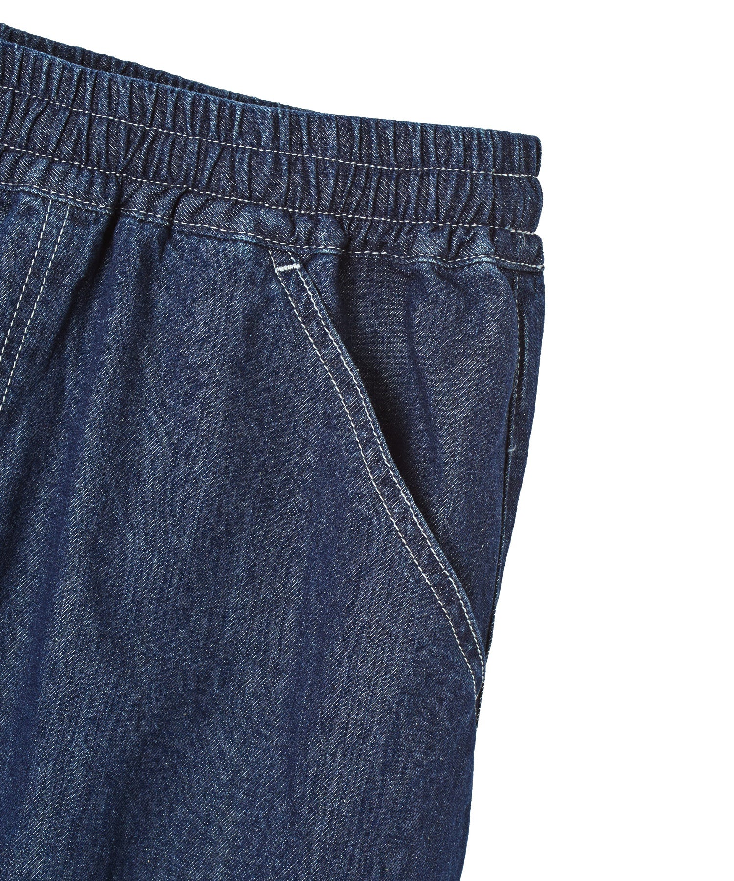 FACE LABEL POCKET EASY PANTS