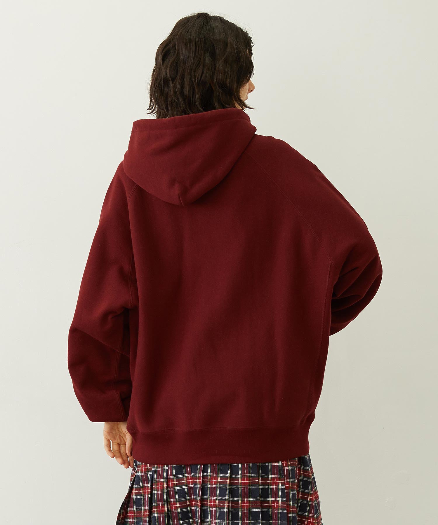 MILKFED. × CHAMPION COLLEGE LOGO SWEAT HOODIE