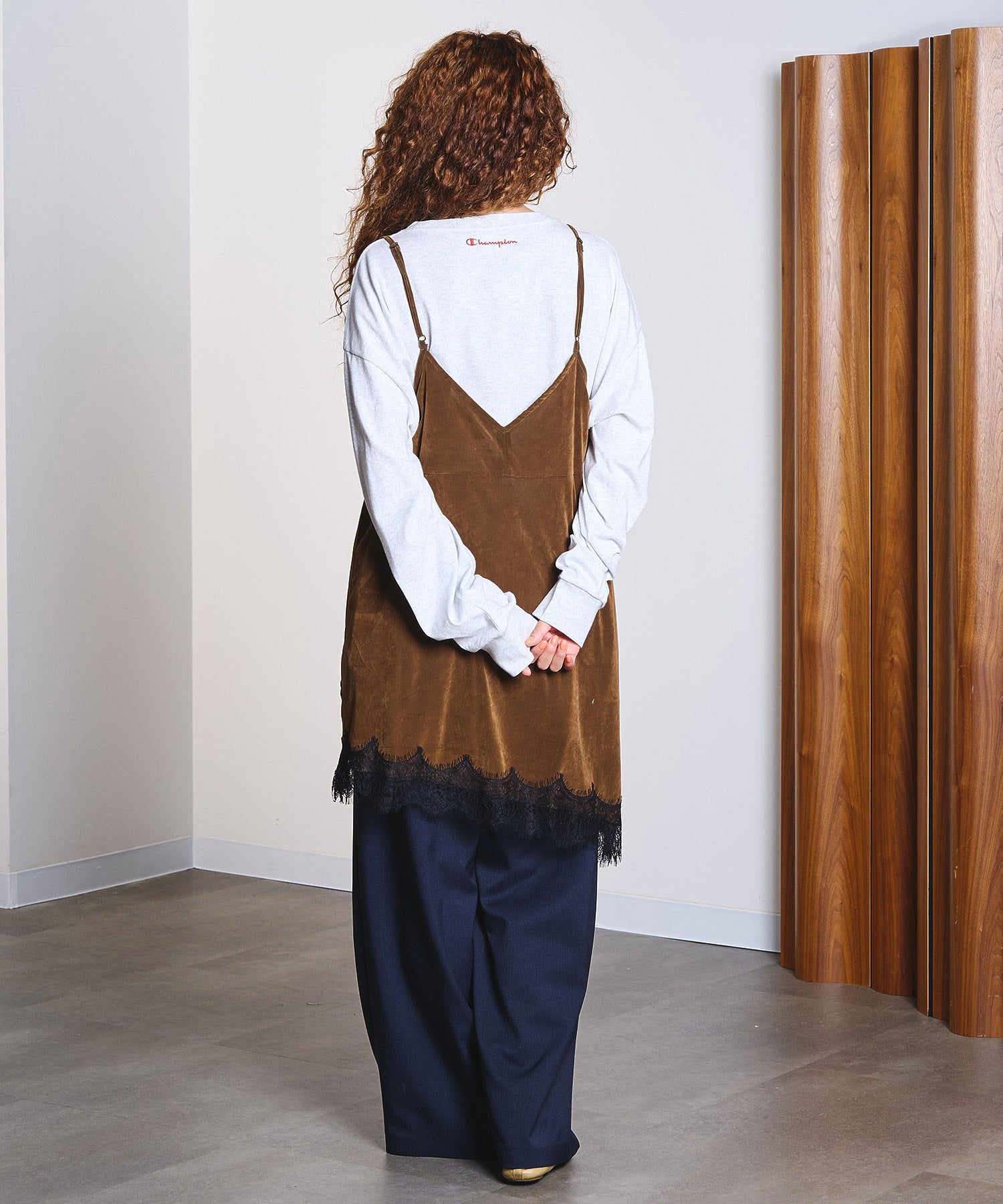model:168cm 着用サイズ:S