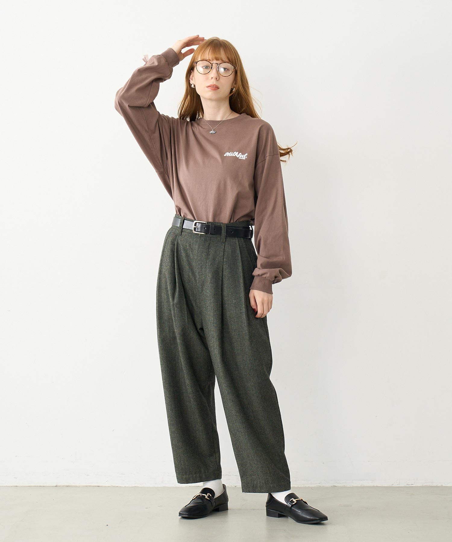 RIBBON WIDE L/S TEE