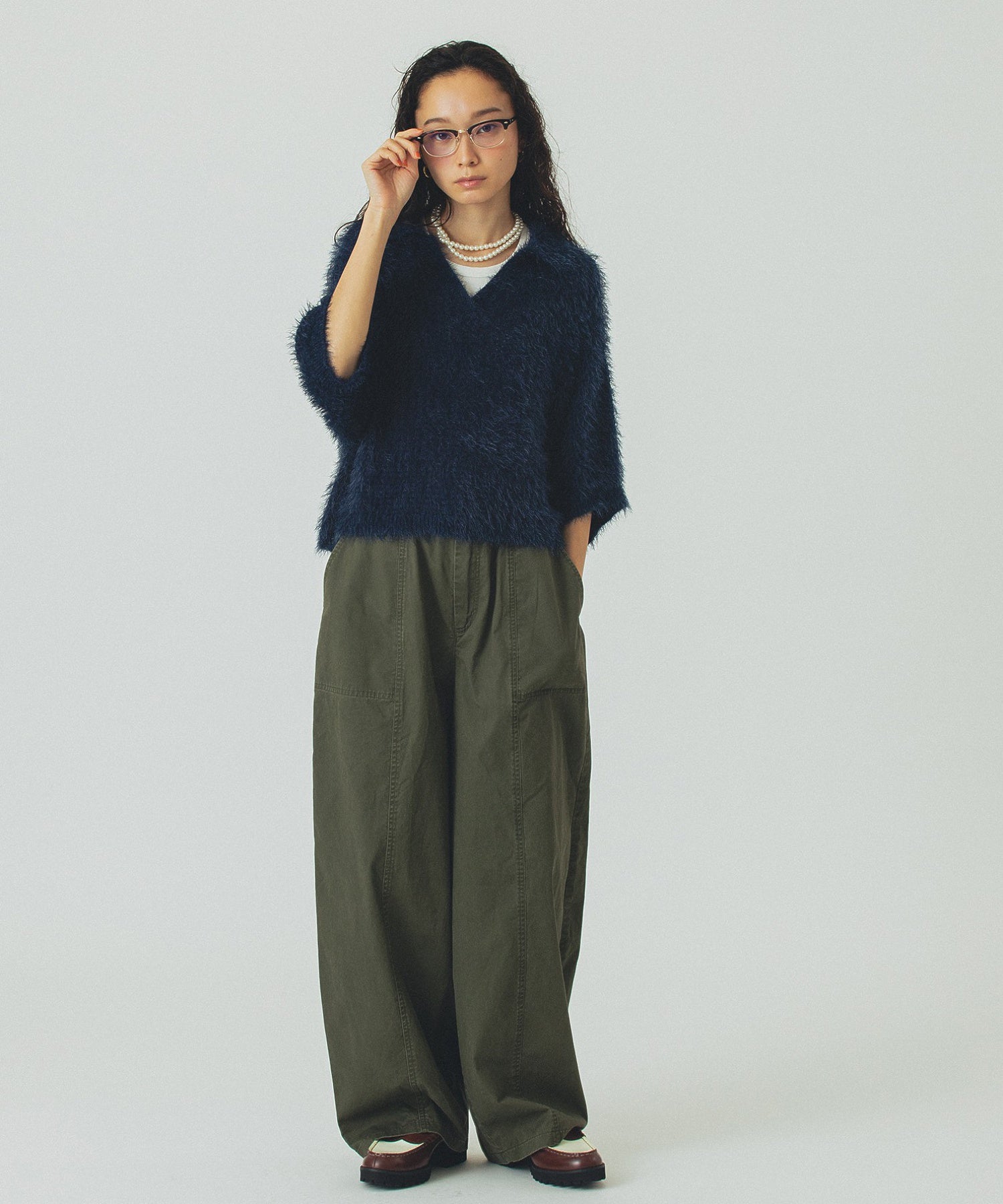 model:161cm 着用サイズ:S