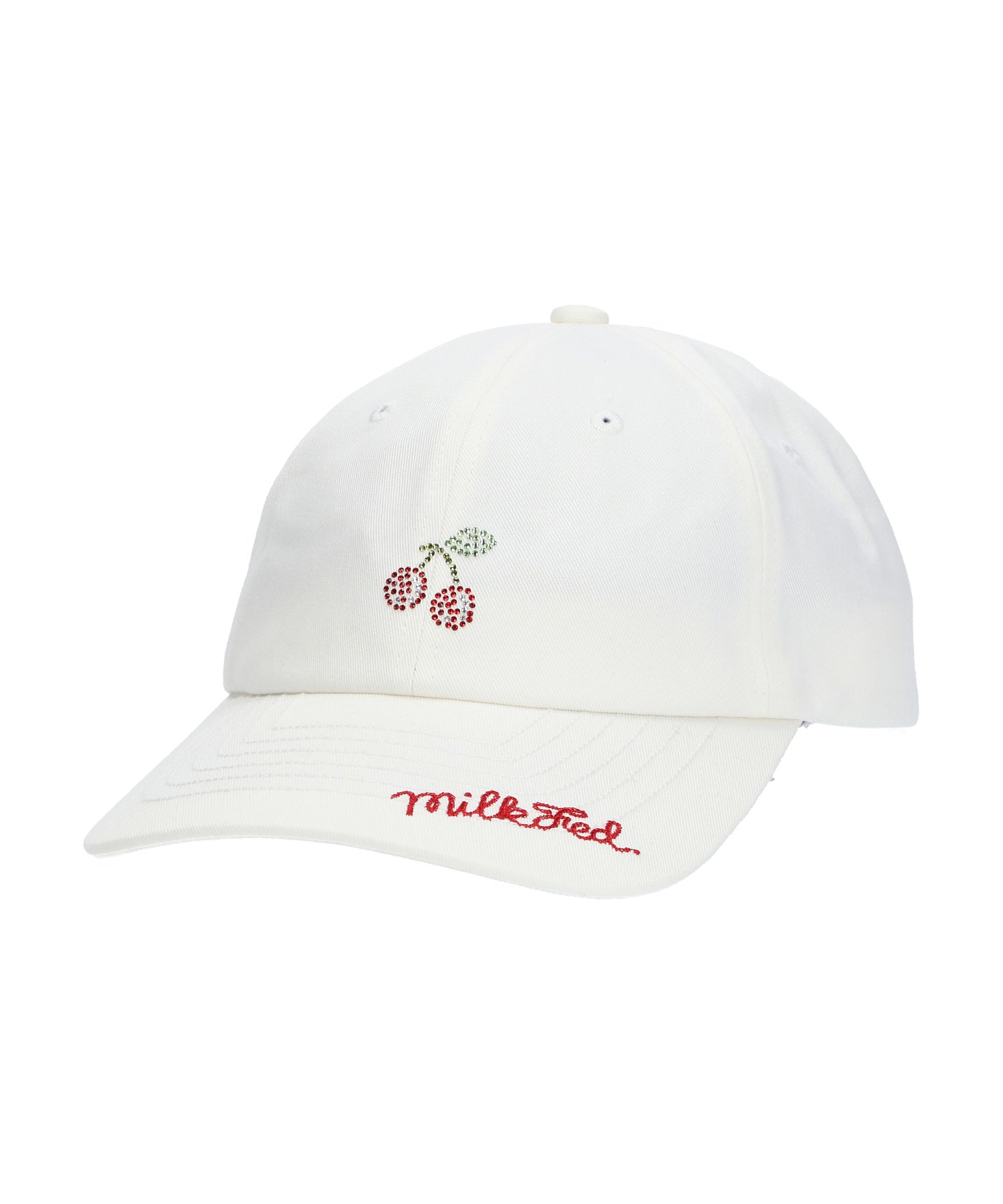 RHINESTONE CHERRY CAP