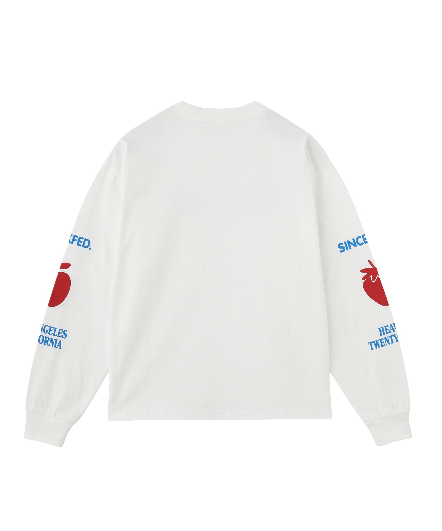 FRUIT SLEEVE PRINT L/S TEE