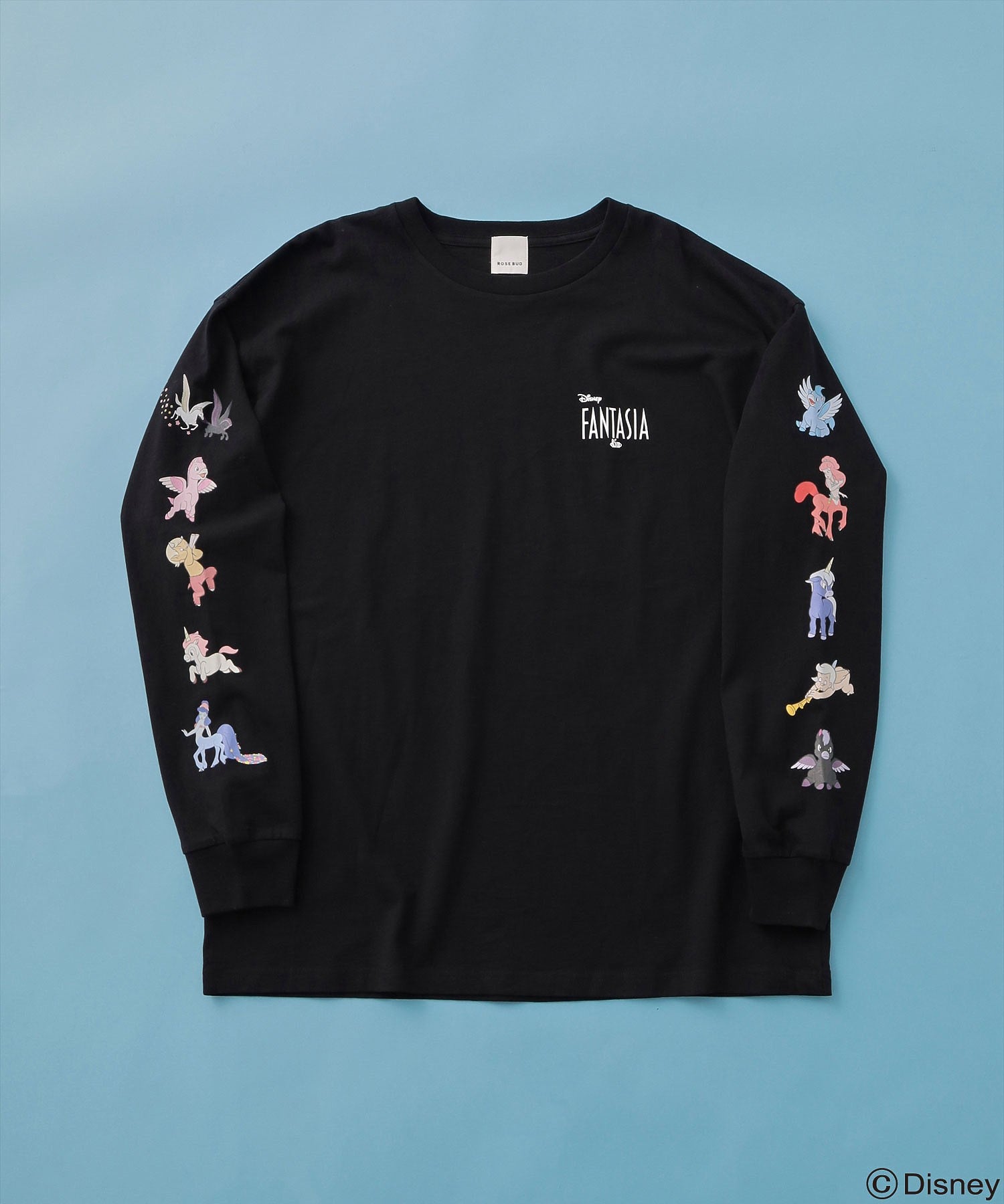 DISNEY『FANTASIA』/SLEEVE PRINT L/S TEE