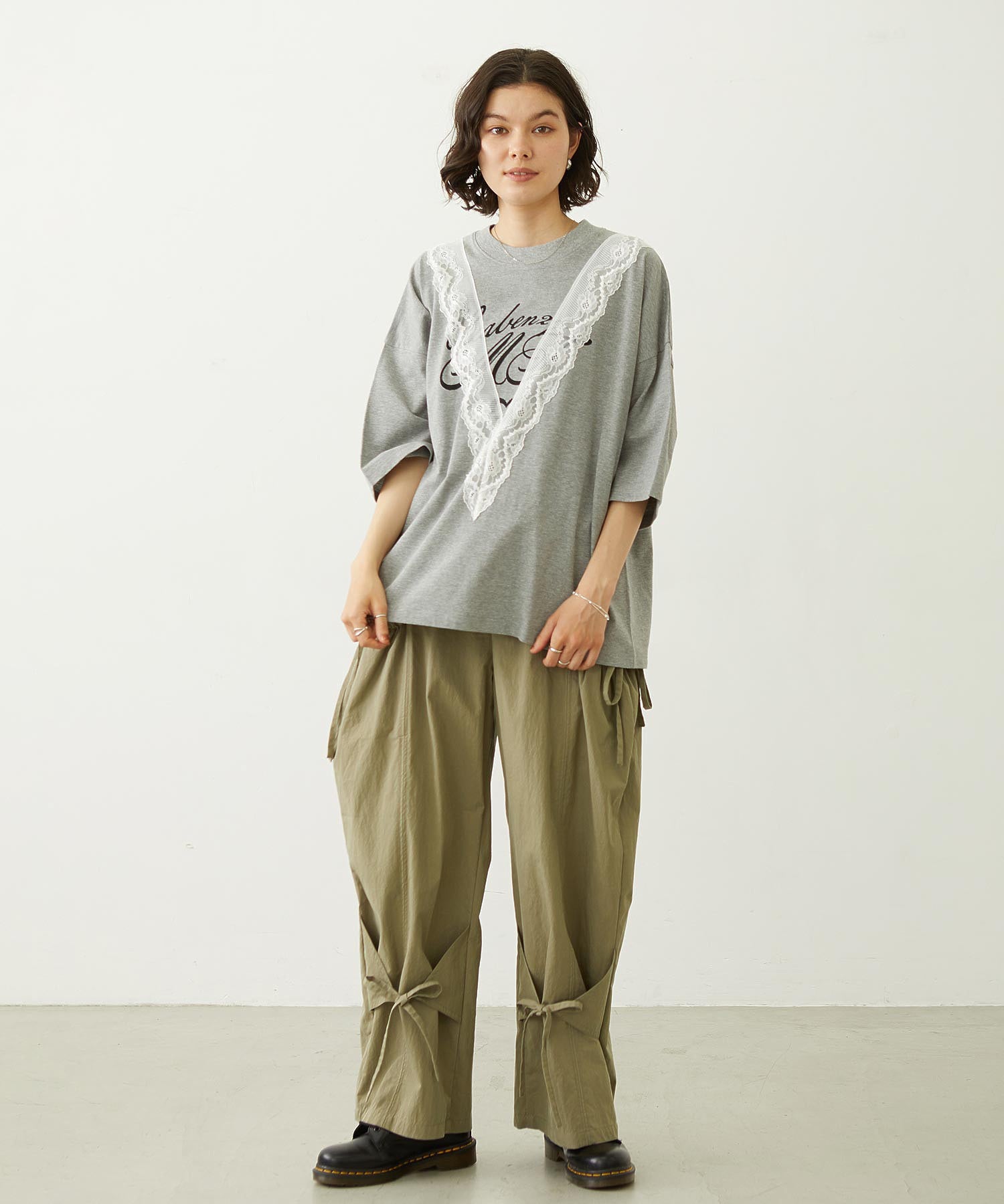 LACE S/S TOP