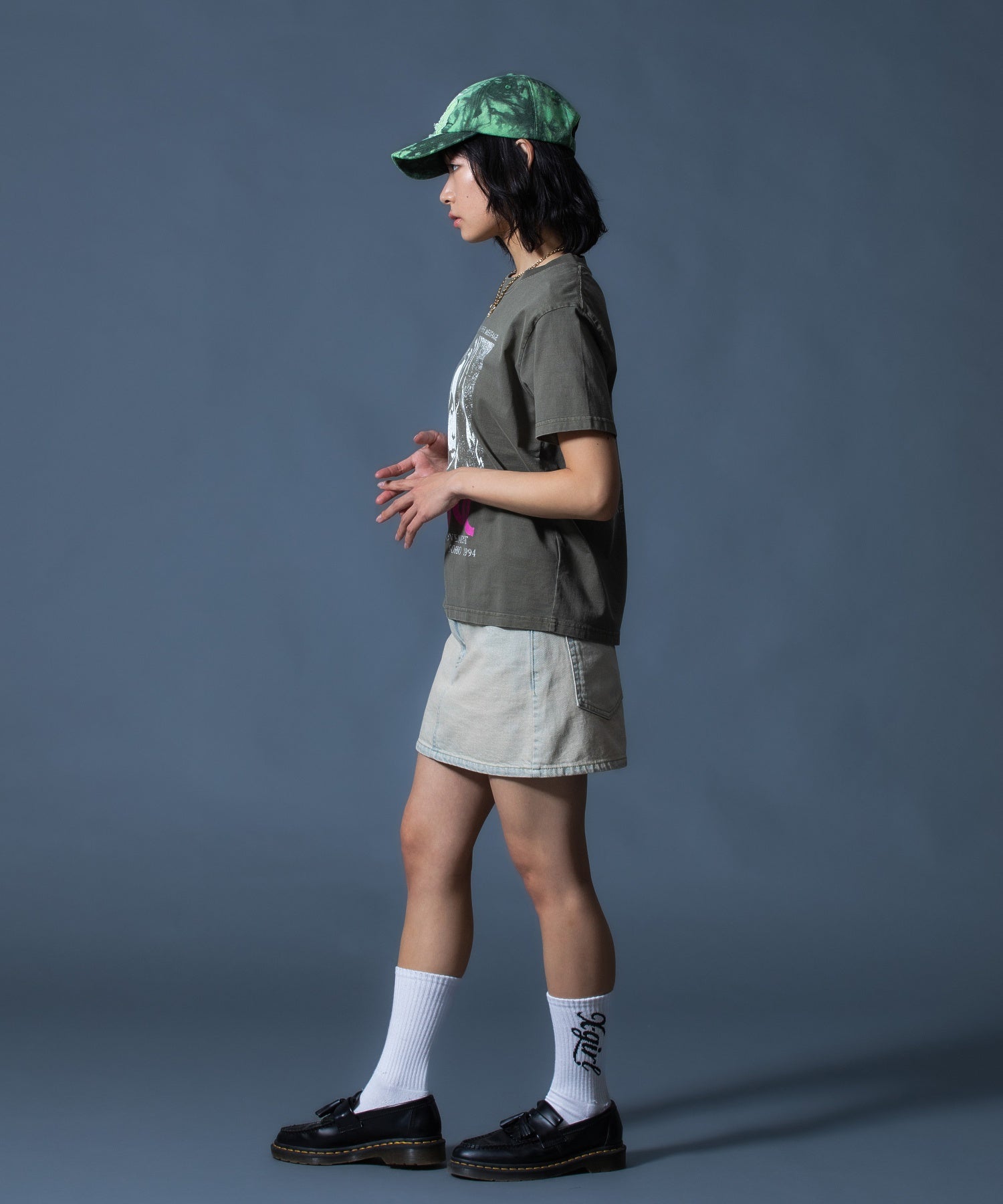 FADED NUMBER LOGO 6PANEL CAP