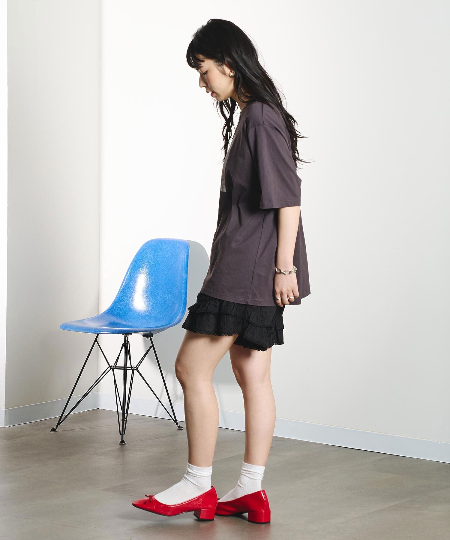 model:163cm 着用サイズ:ONE SIZE