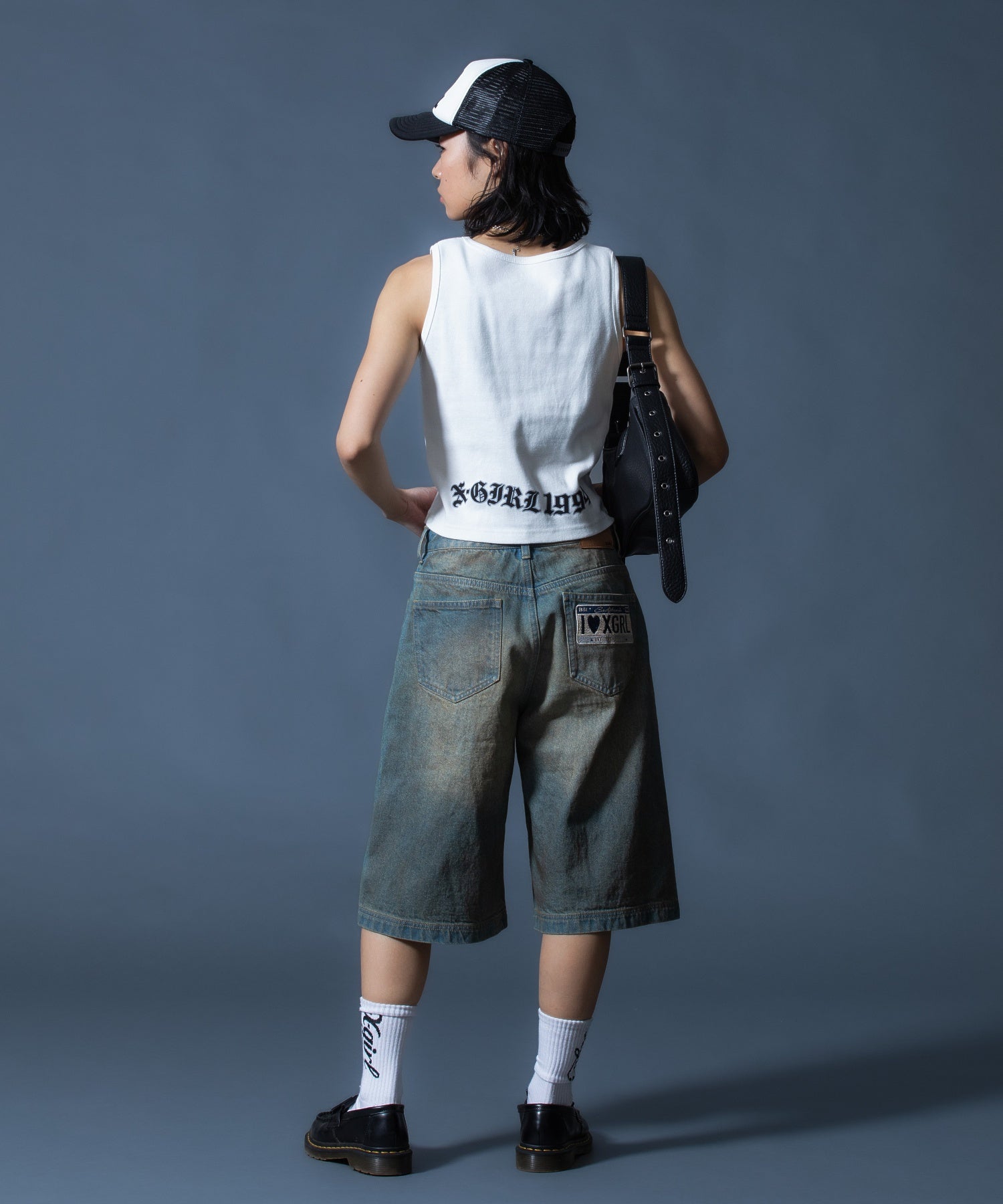 I LOVE X-GIRL TRUCKER CAP