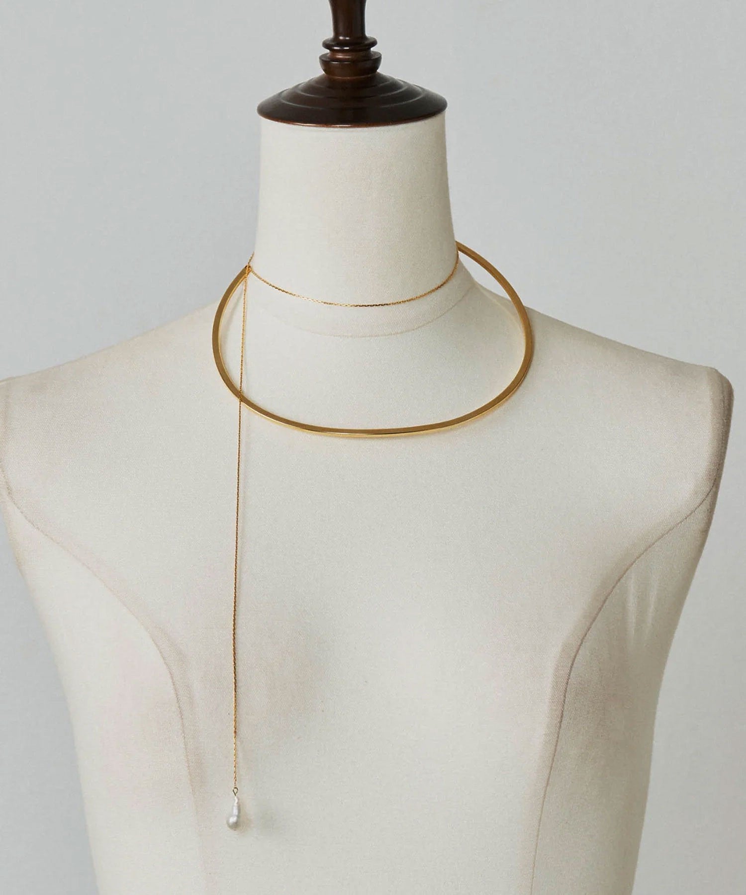 loni/BUD MULTIWAY PEARL CHOKER