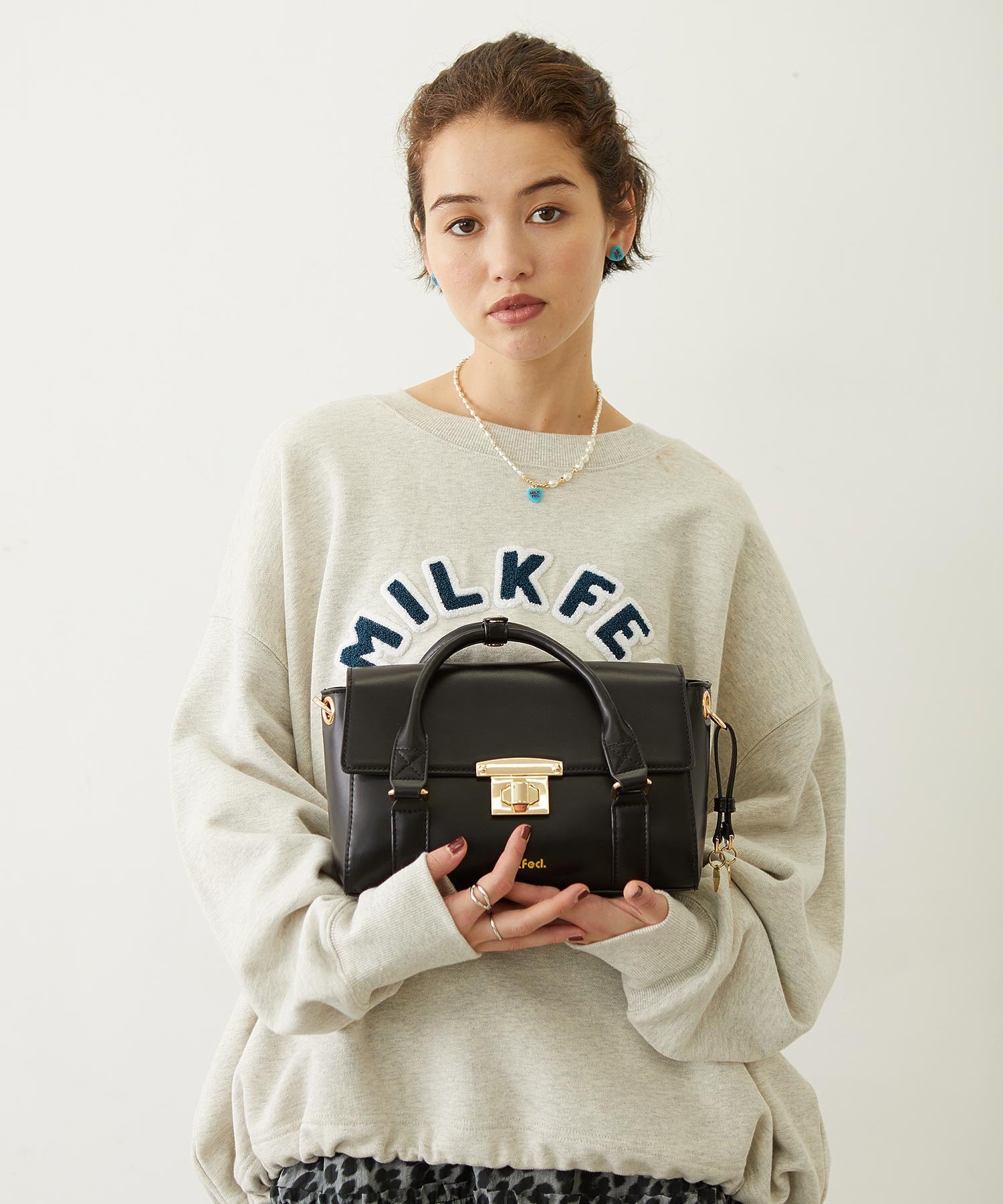 2WAY TOP HANDLE BAG