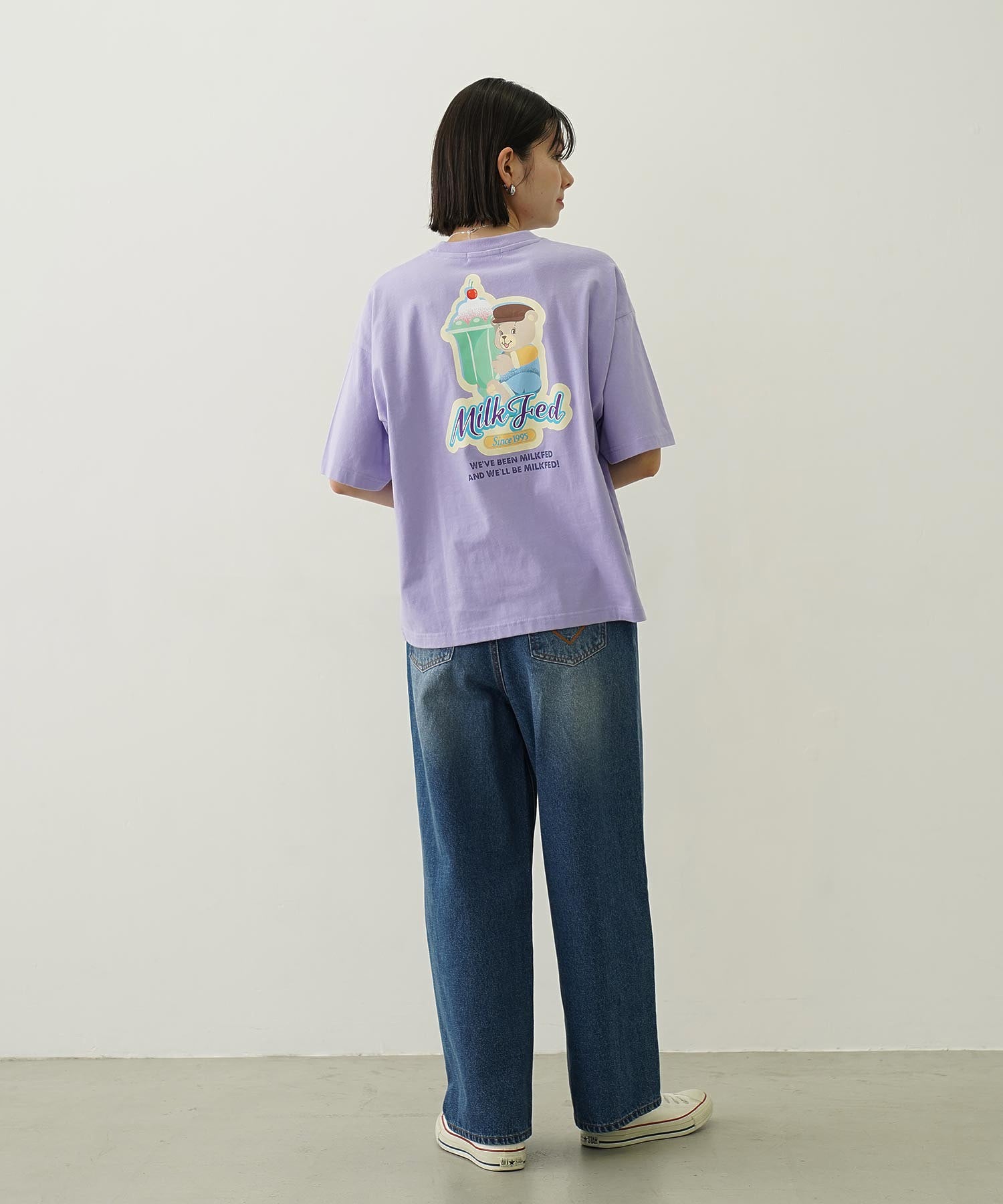 BEAR AND PARFAIT WIDE S/S TEE