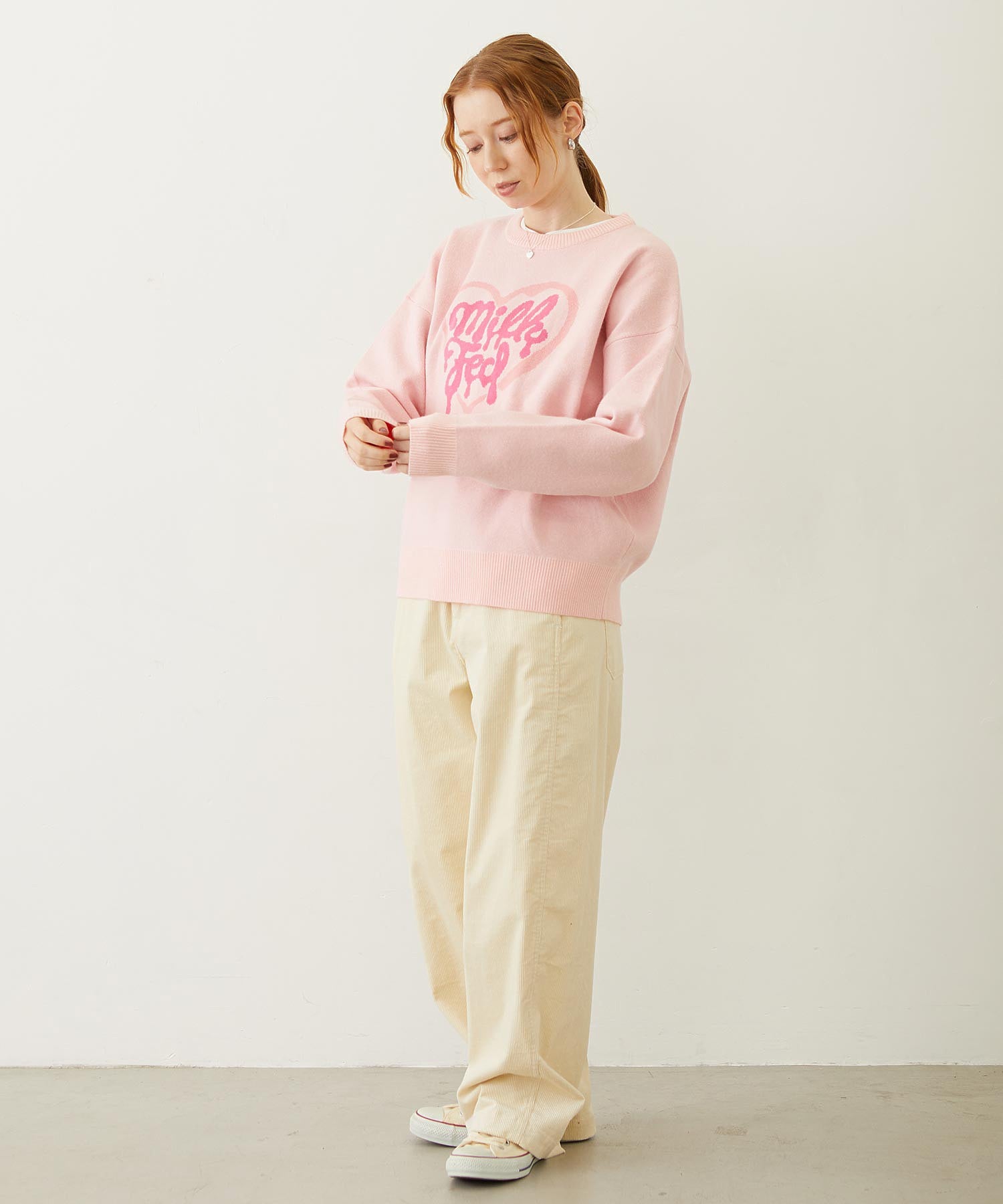 MELTY HEART KNIT TOP