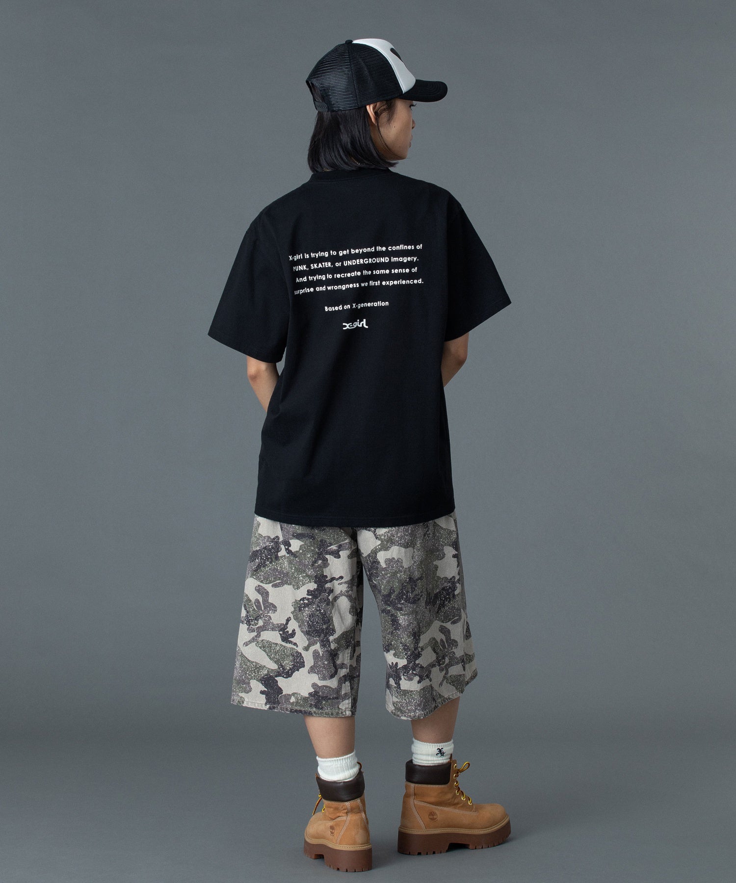FACE AND WORDS POCKET S/S TEE