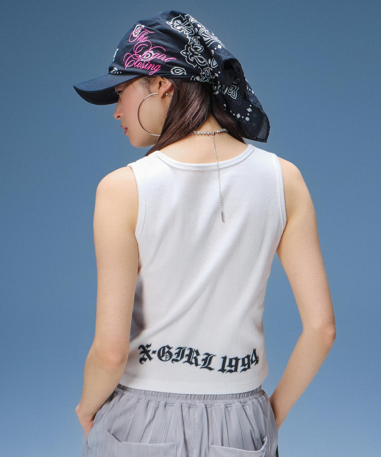 SCRIPT LOGO BANDANA CAP