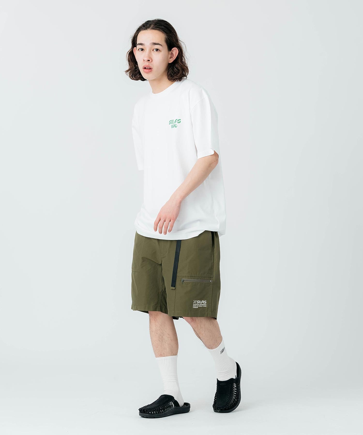 model：H174 着用サイズ：L