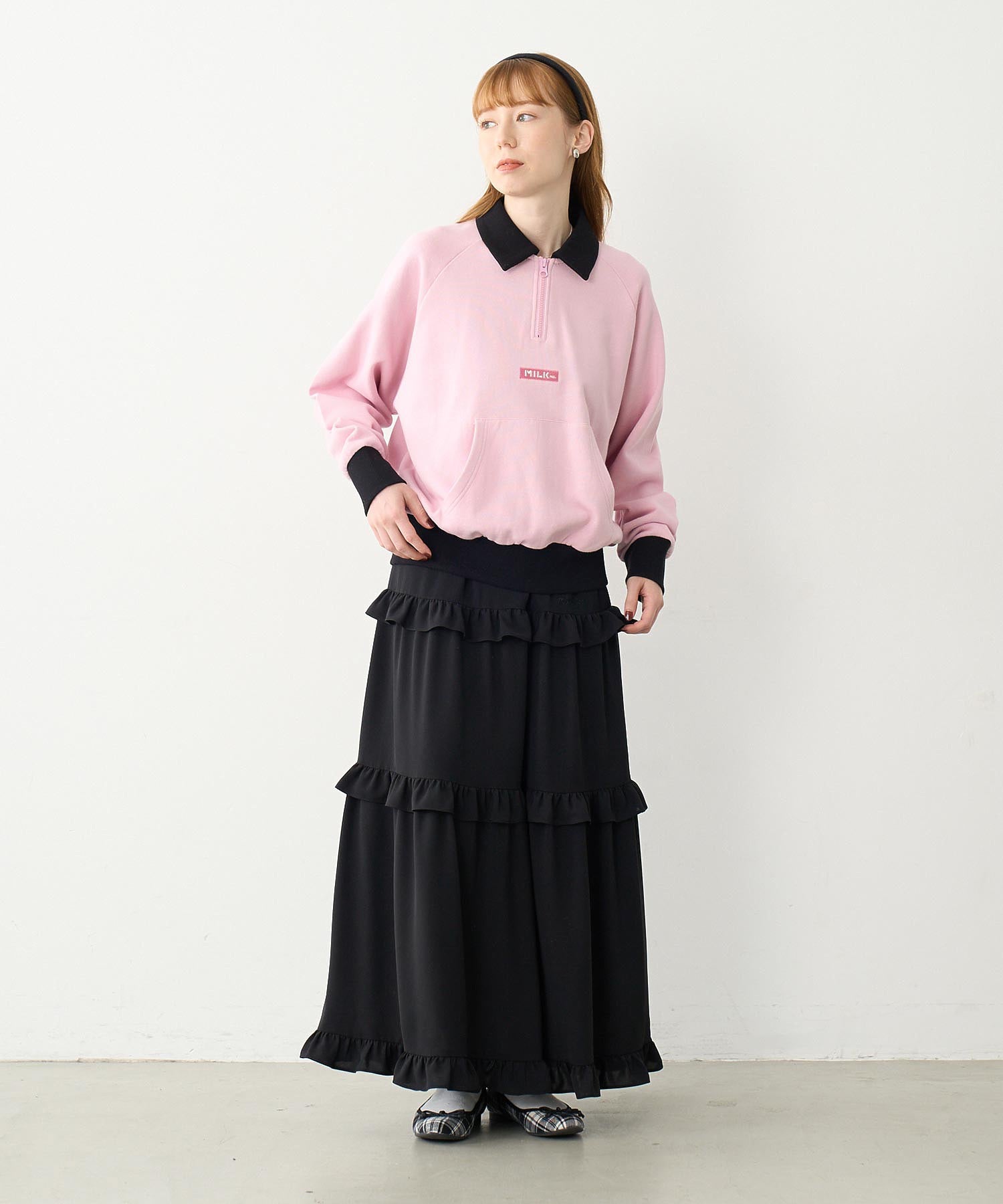 FRILL TIERED SKIRT