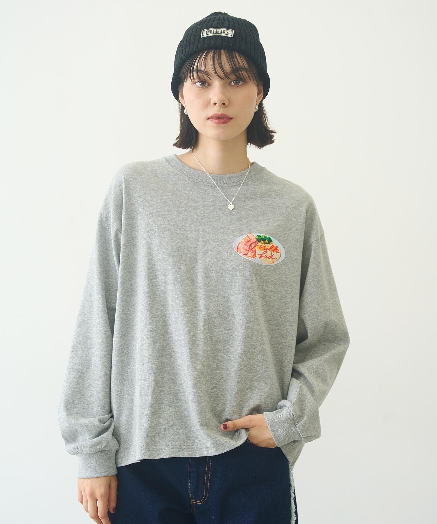 BREAKFAST WIDE L/S TEE