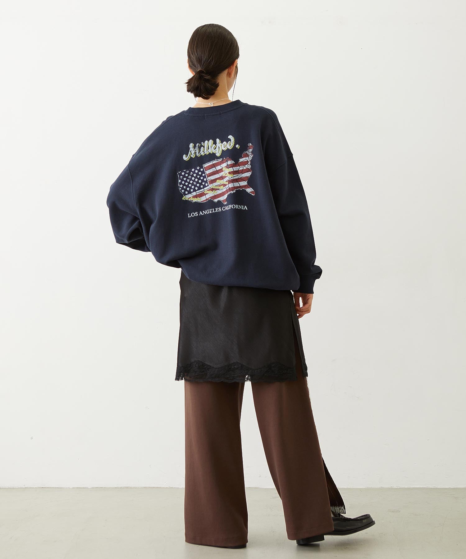 AMERICAN FLAG SWEAT TOP