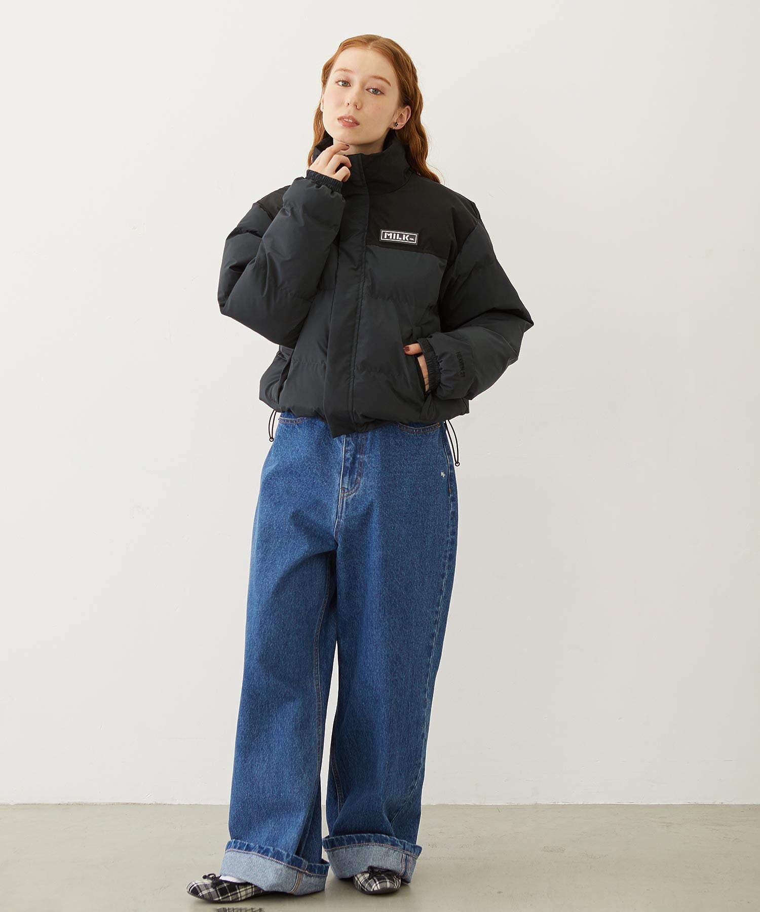 BAR PATCH PUFFER JACKET