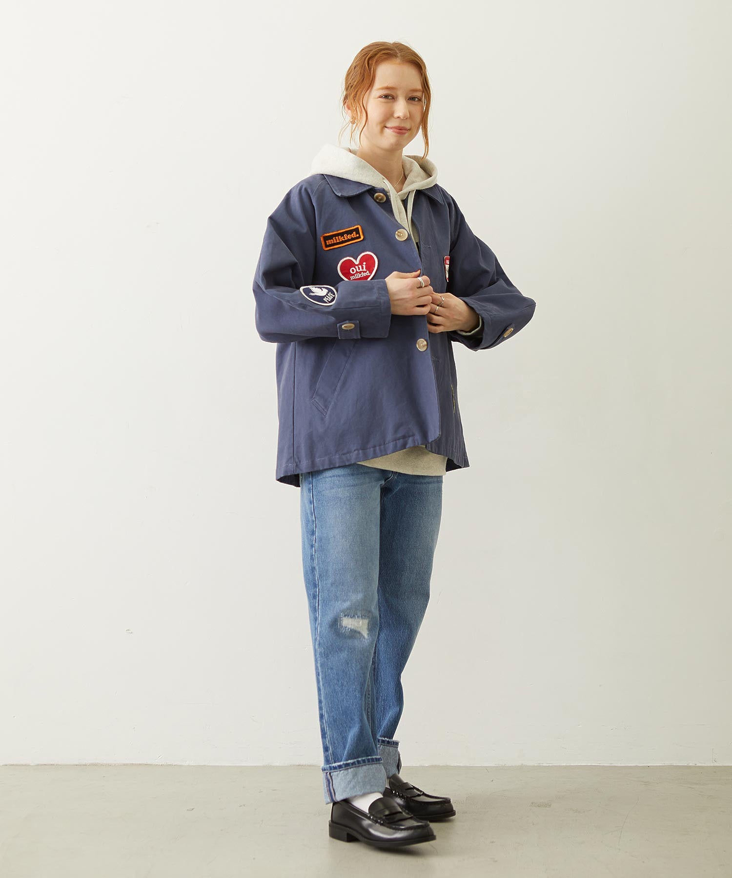 PATCH HOODED JACKET