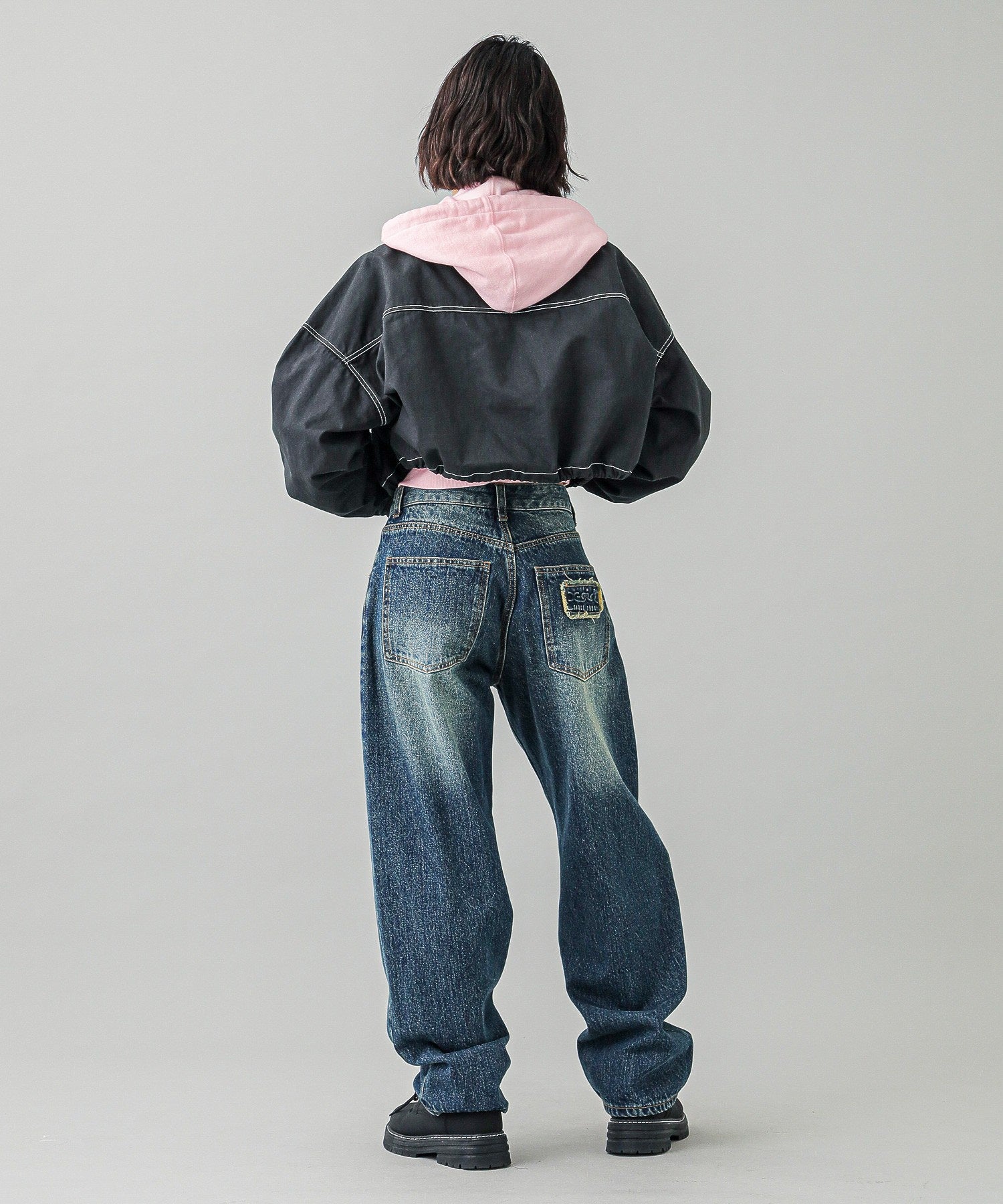 2WAY CROPPED JACKET