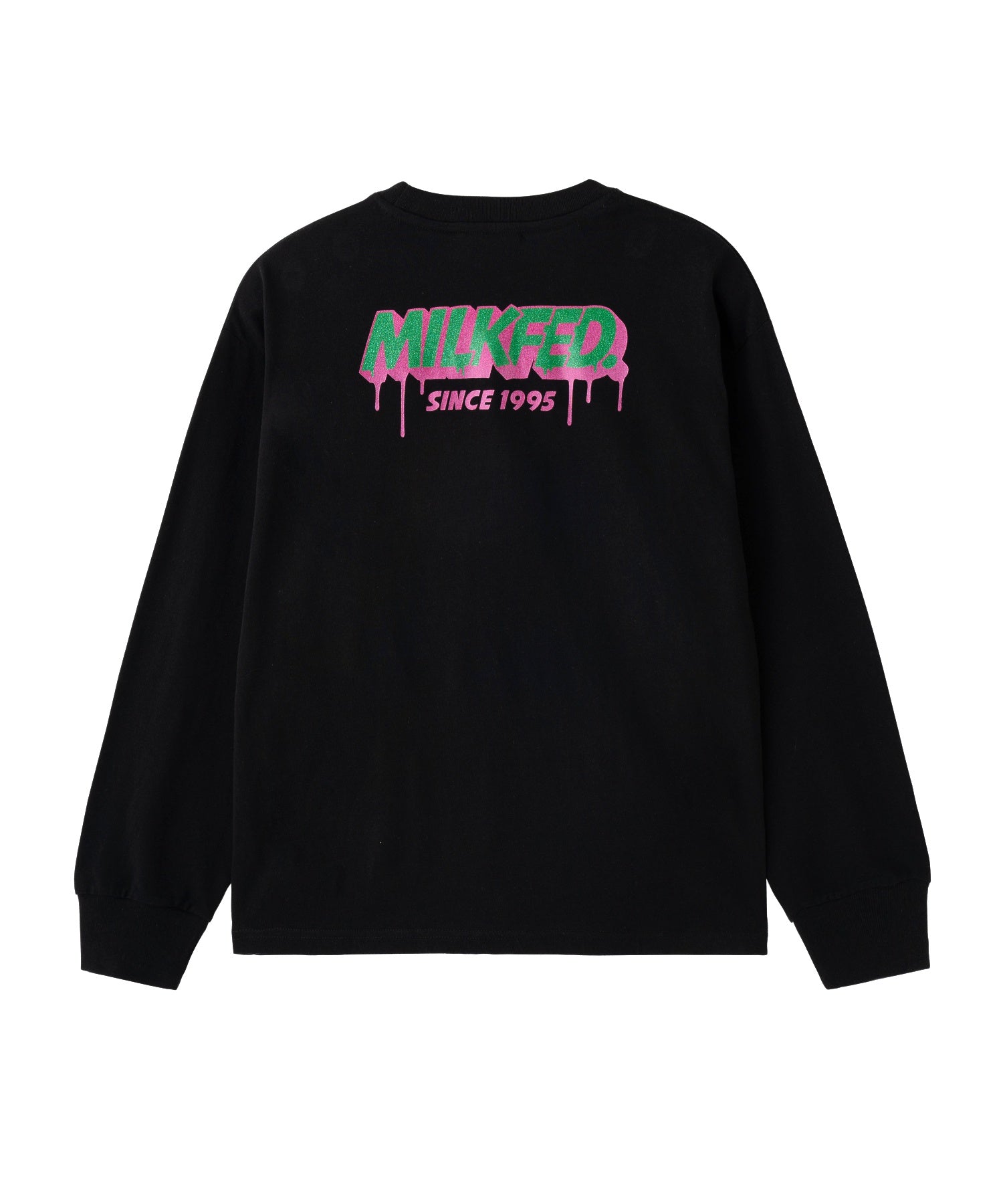 GLITTER MELT LOGO WIDE L/S TEE