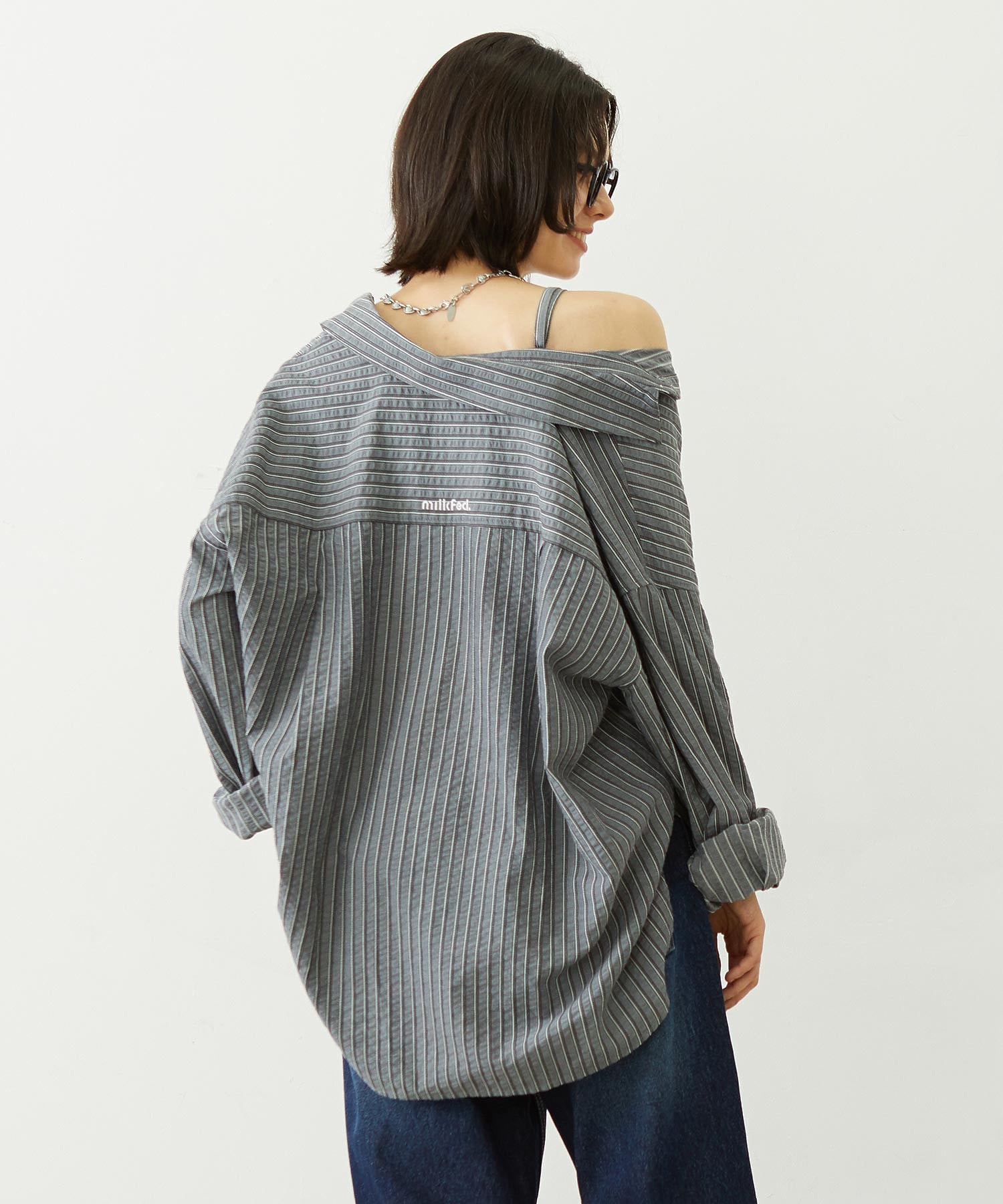 2WAY OVERSIZED SHIRT