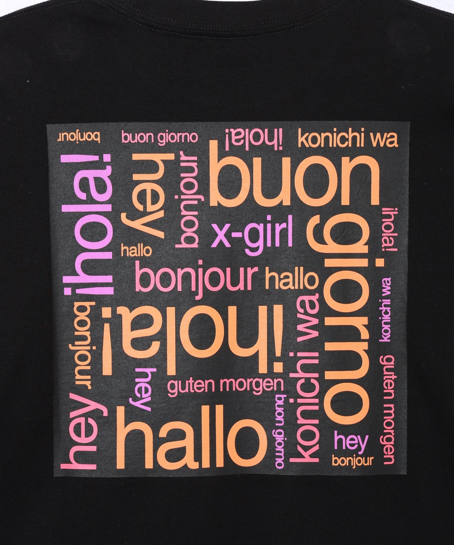 BONJOUR LOGO S/S BIG TEE DRESS