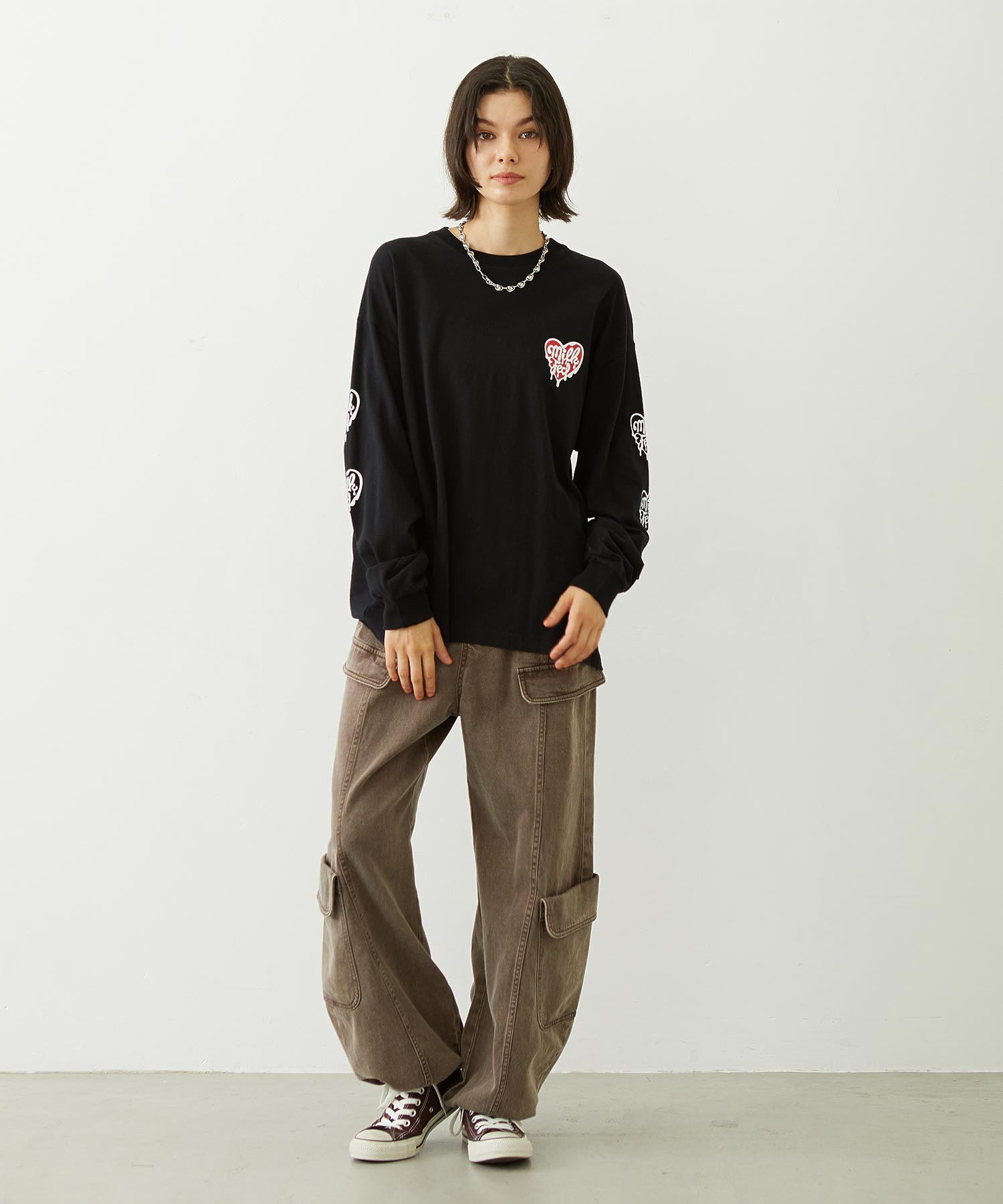 MELTY HEART WIDE L/S TEE