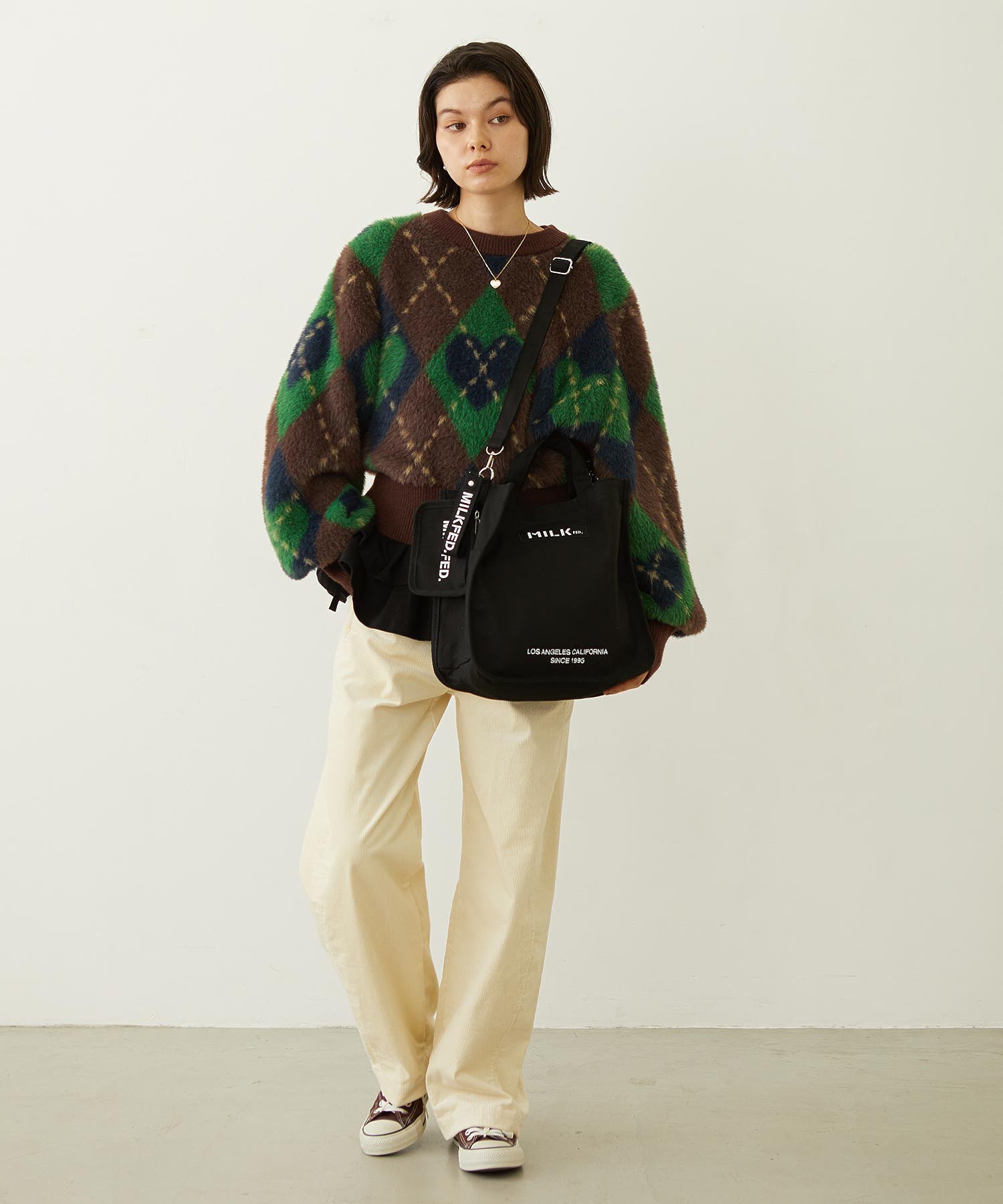 WORK STYLE CORDUROY PANTS