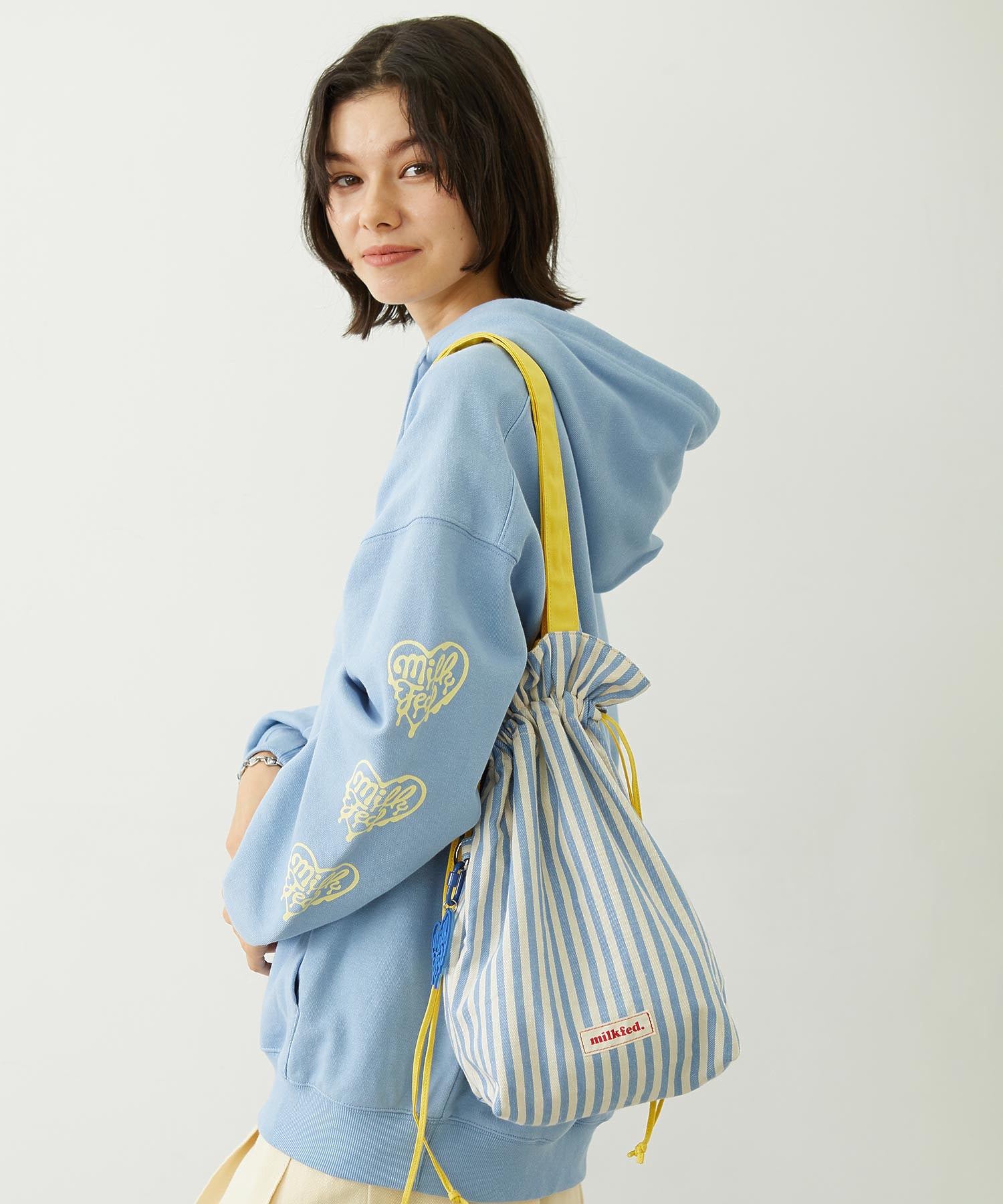 STRIPED TOTE BAG