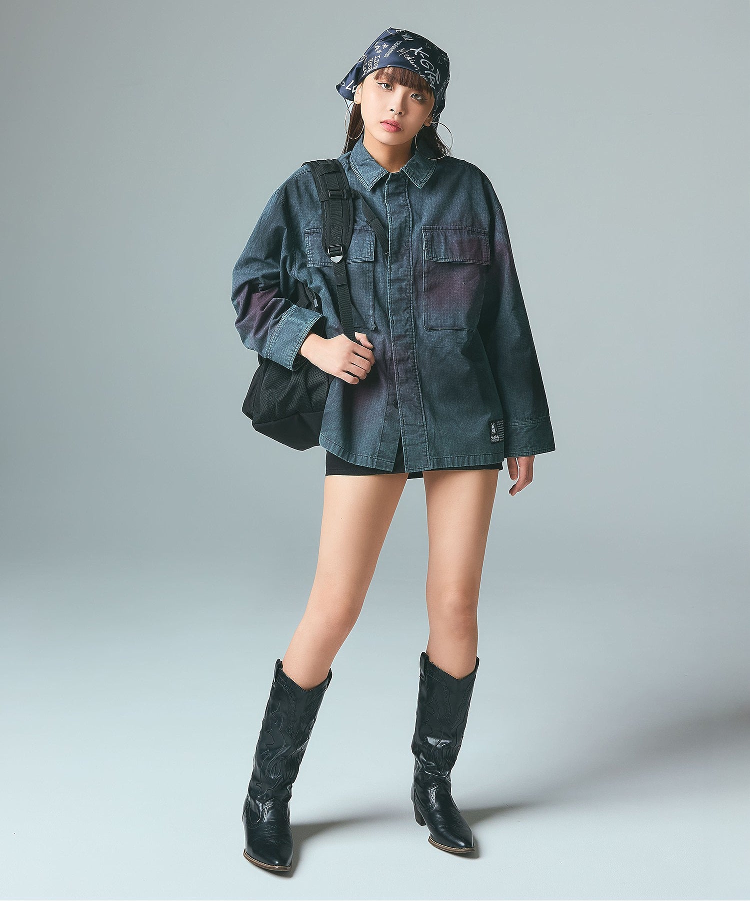 FLAP POCKET MINI SKIRT