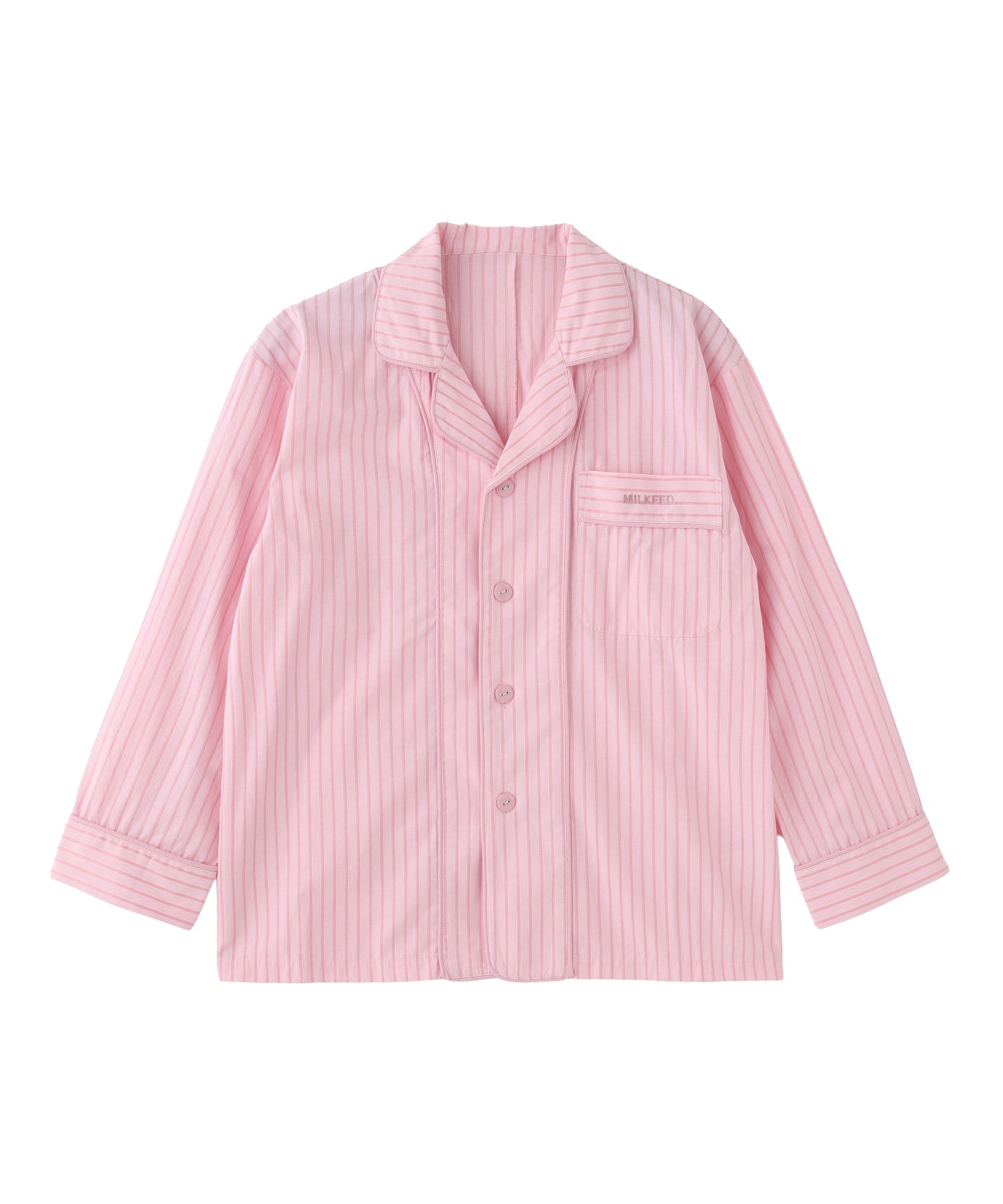 STRIPED PAJAMA SHIRT