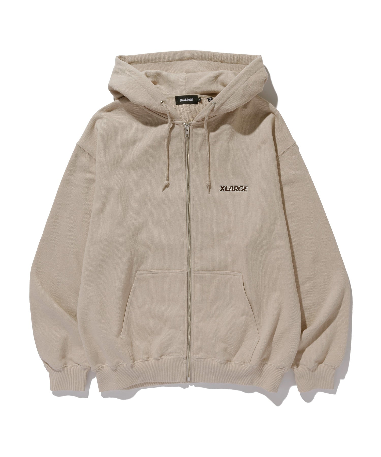 OG BOX ZIP UP HOODED SWEATSHIRT