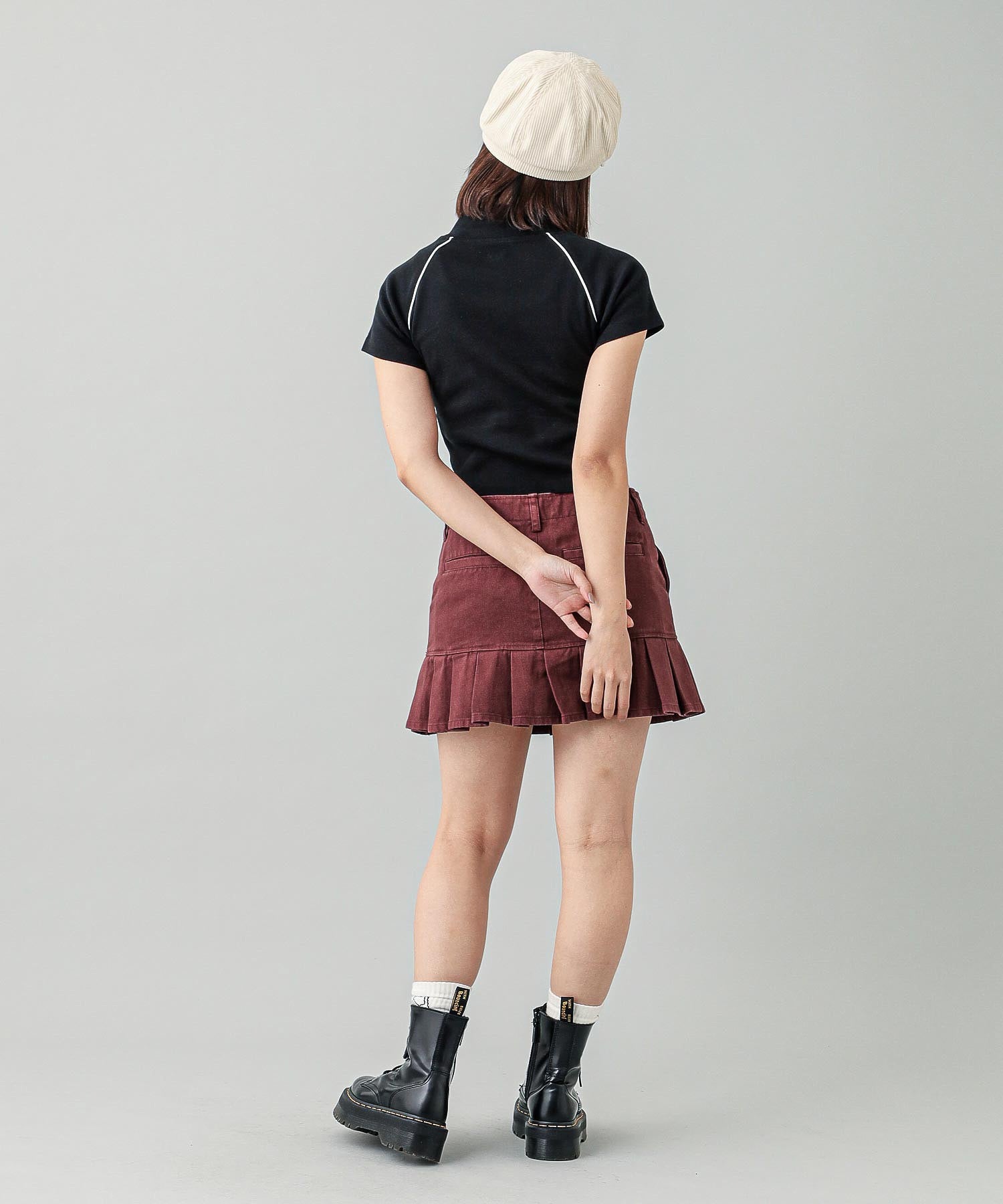 RACING ZIP UP TOP