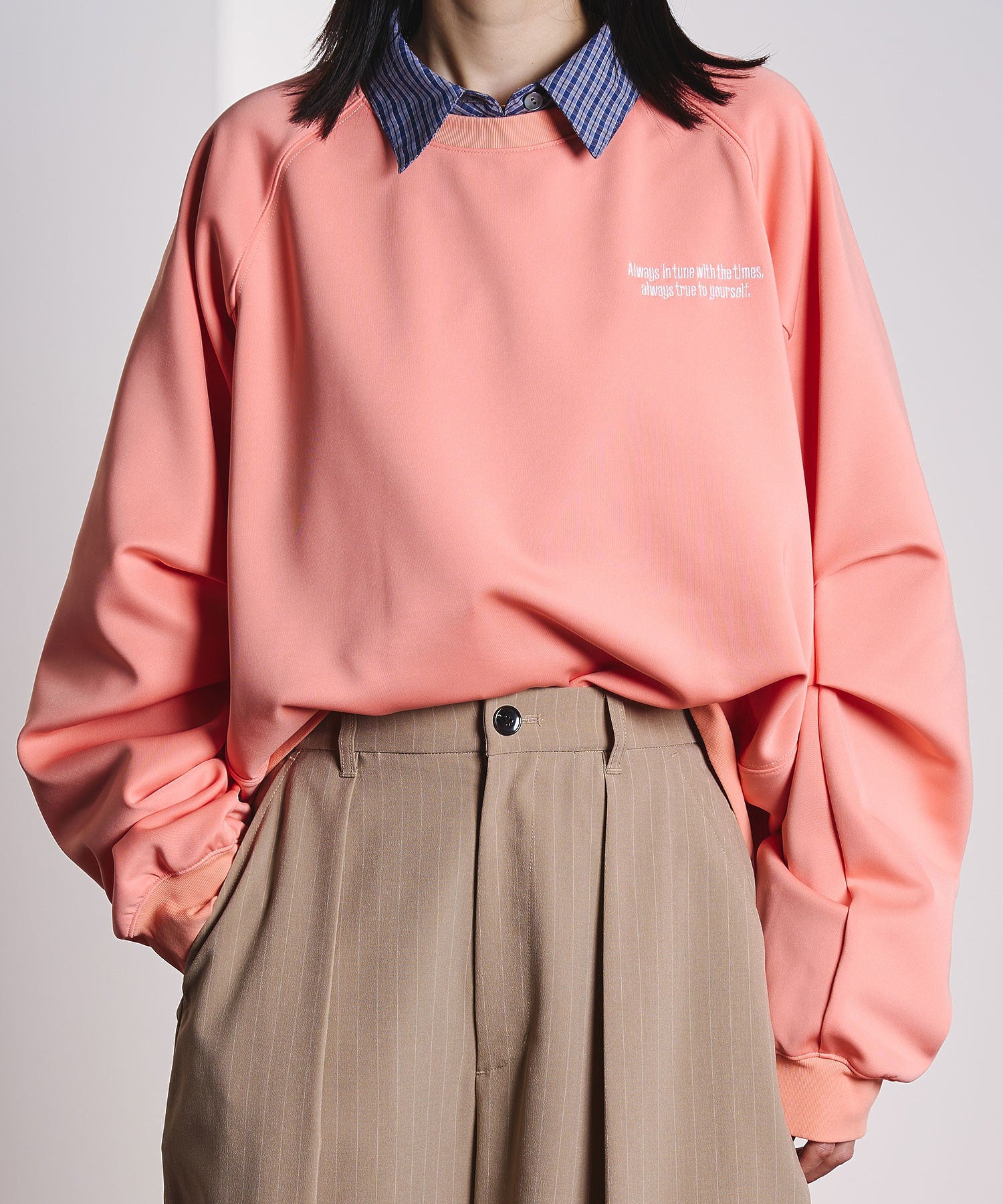 CREOLME/VOLUME SLEEVE PULLOVER