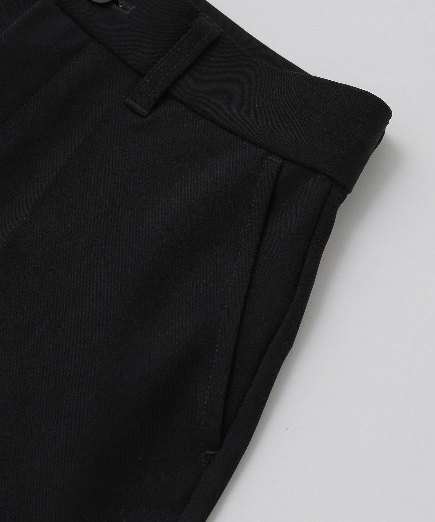 CURVED CUT PANELED PANTS