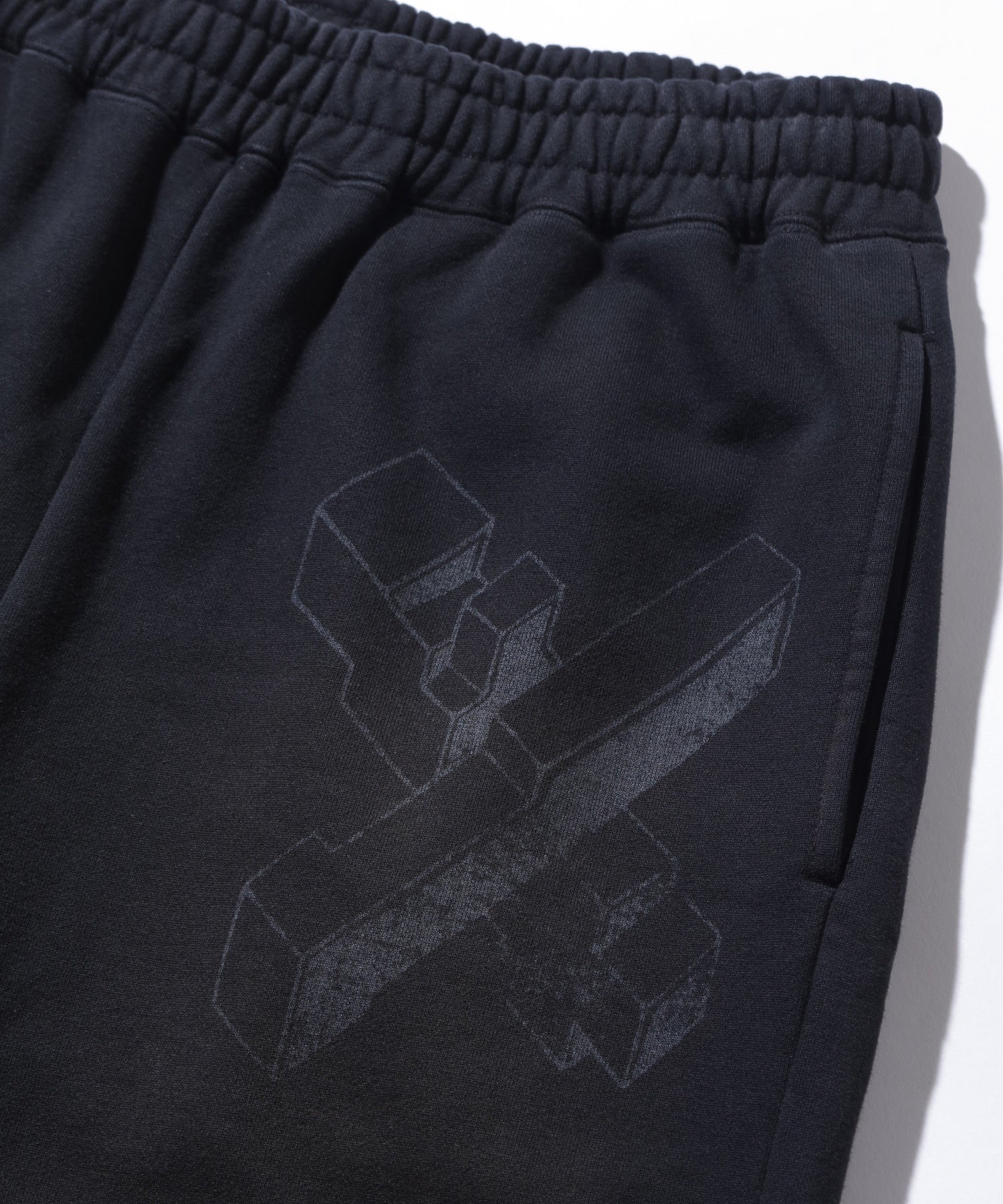 GEOMETRIC SWEAT PANTS