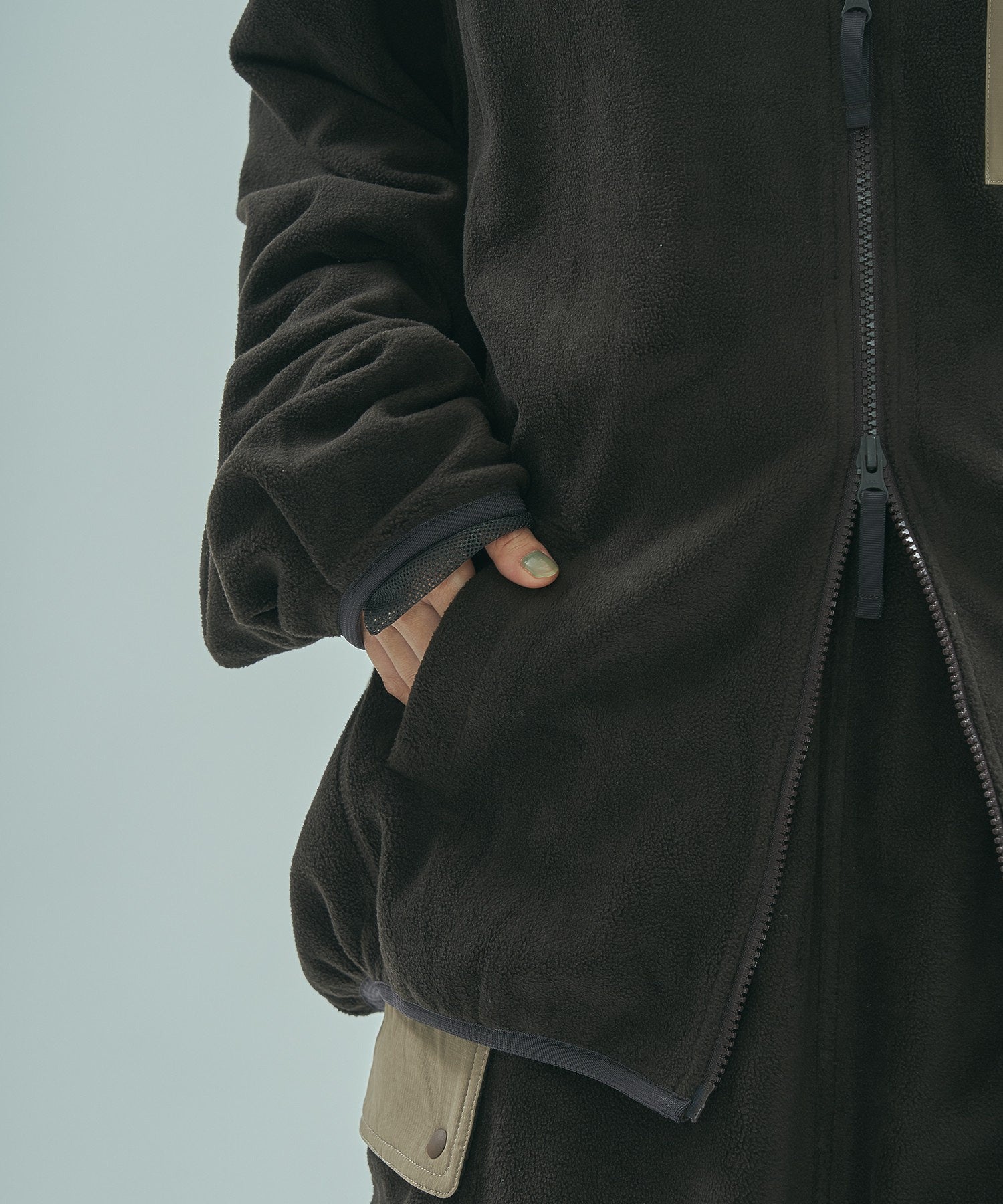 SPALDING x ROSE BUD FLEECE JACKET