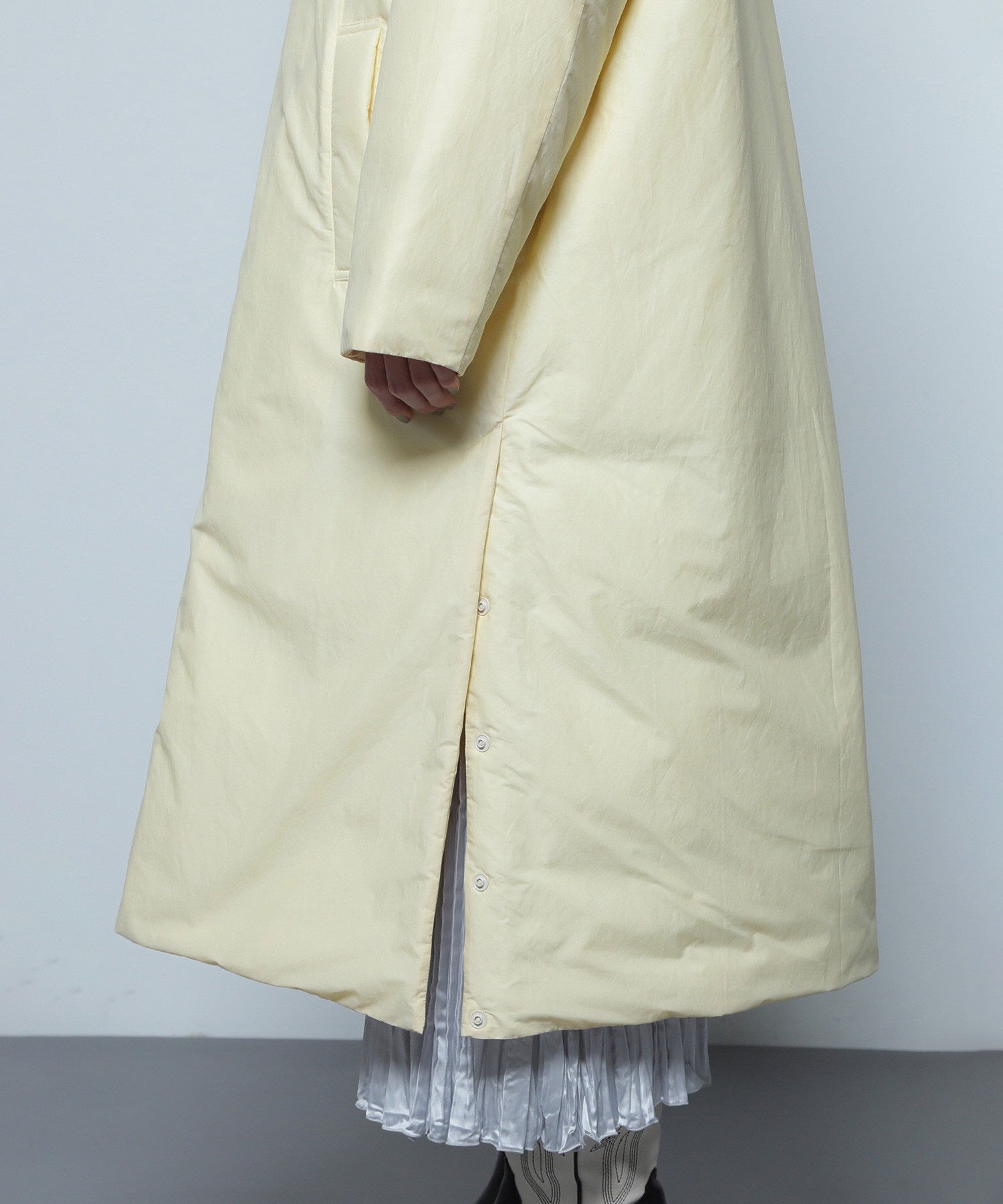 【イエローROSE BUD限定カラー】F/CE./RECYCLE DOWN 2WAY STAND COAT