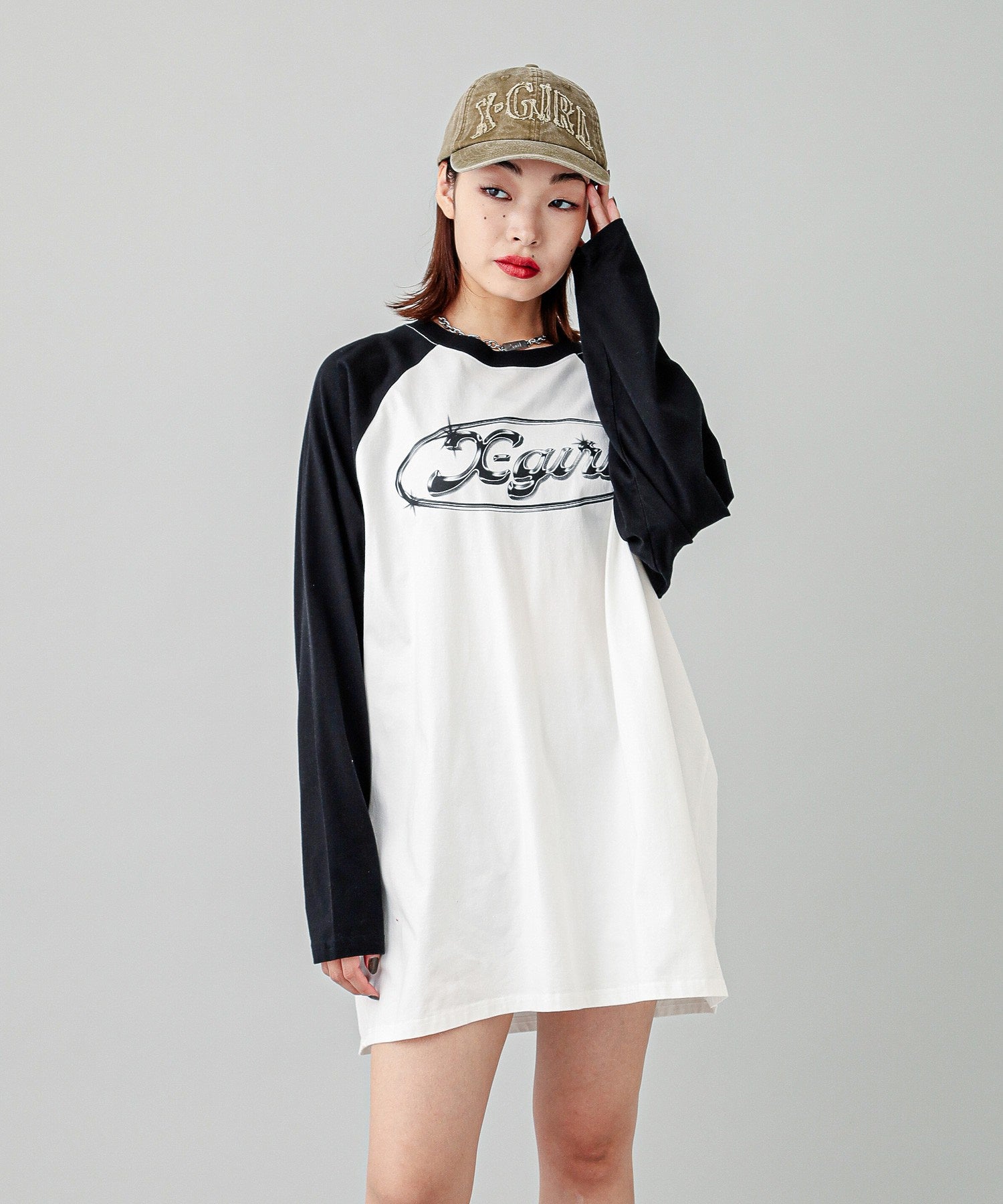 METAL LOGO B/B BIG TEE DRESS