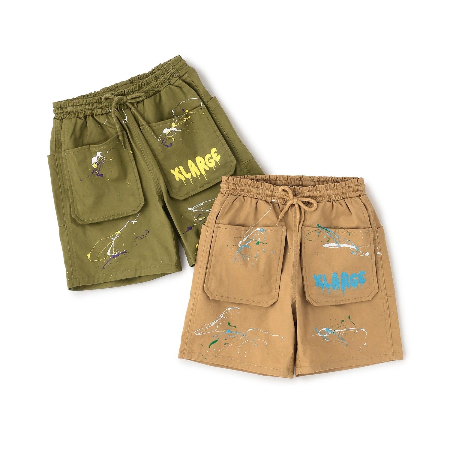 ペイントショートパンツ