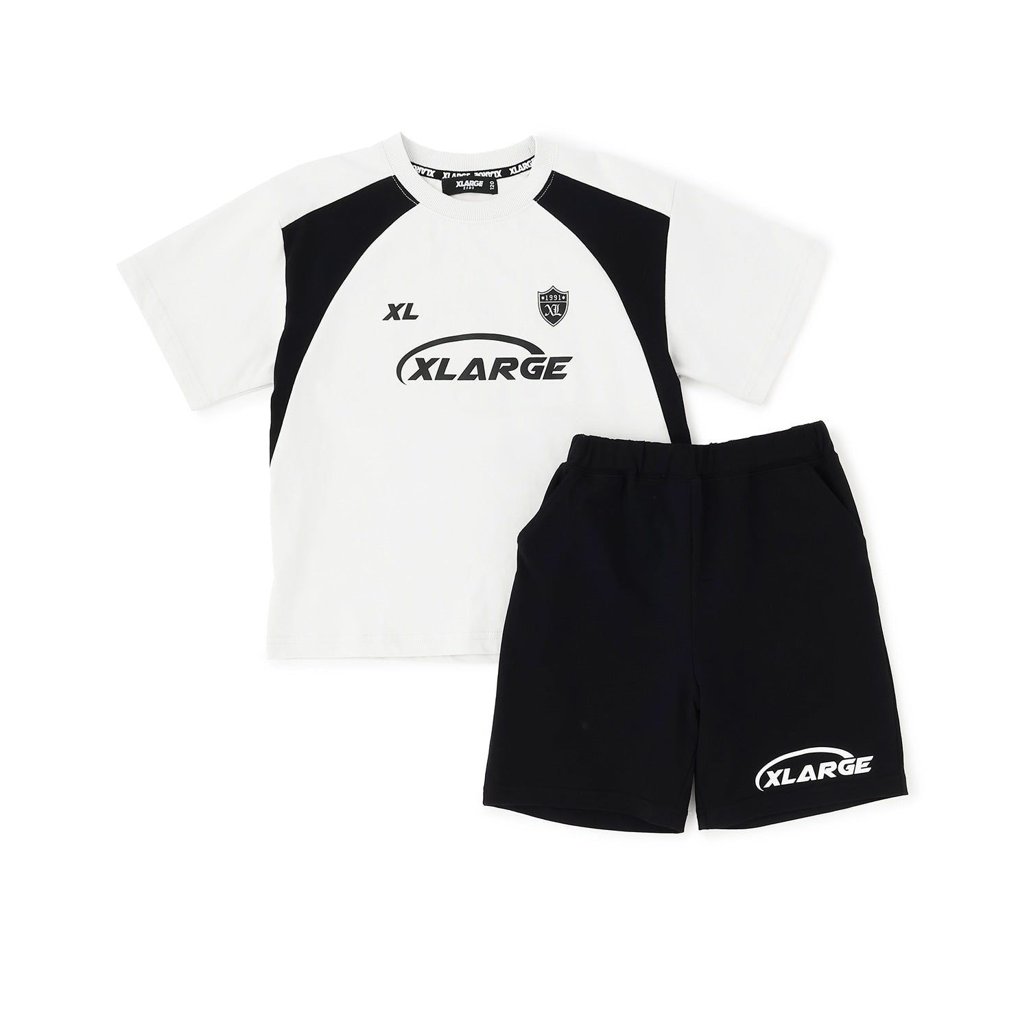 ユニフォーム風半袖セットアップ