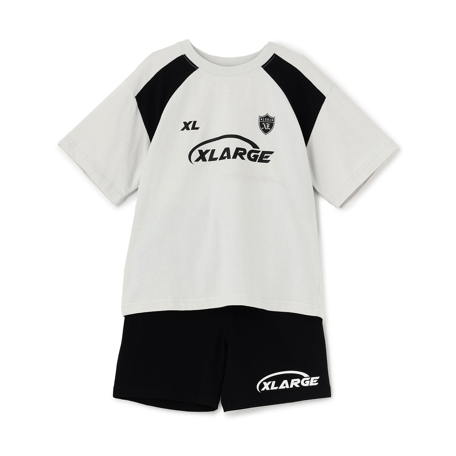 ユニフォーム風半袖セットアップ