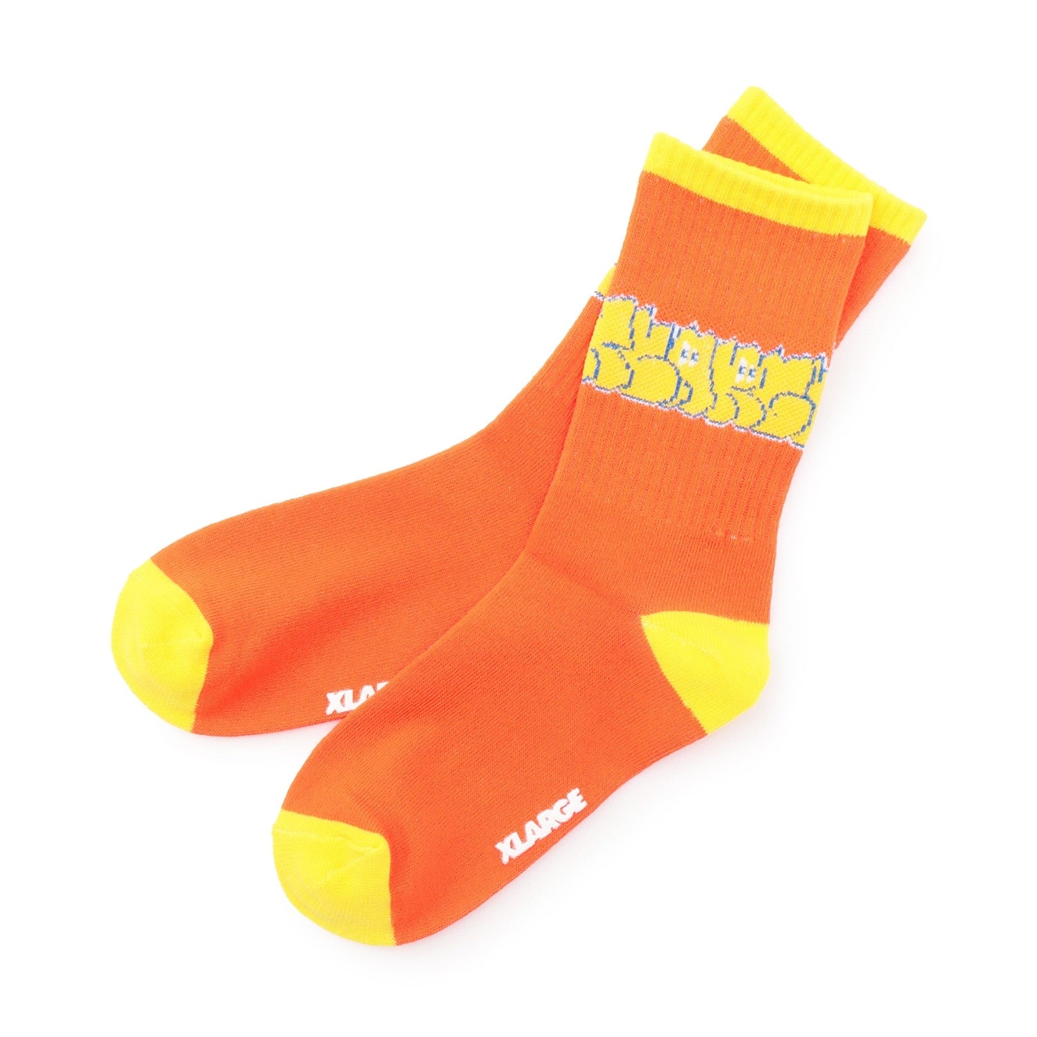 グラフィティロゴクルーソックス