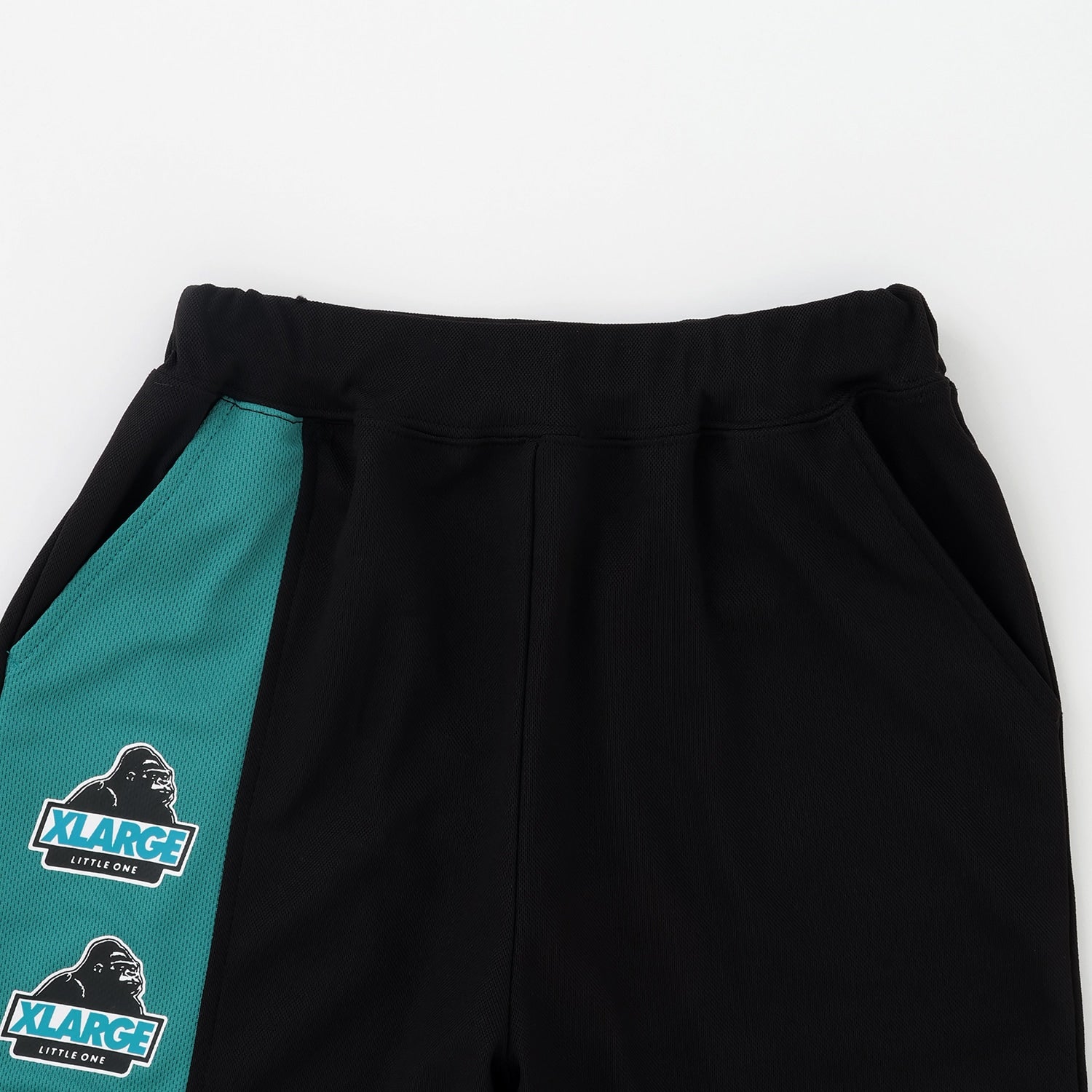 配色ロゴ半袖T+ショートパンツセット