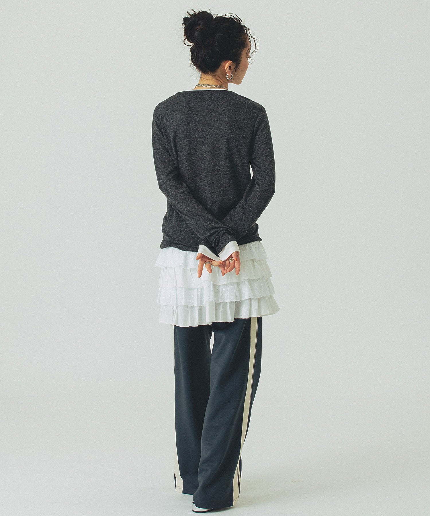 model:161cm 着用サイズ:ONE SIZE