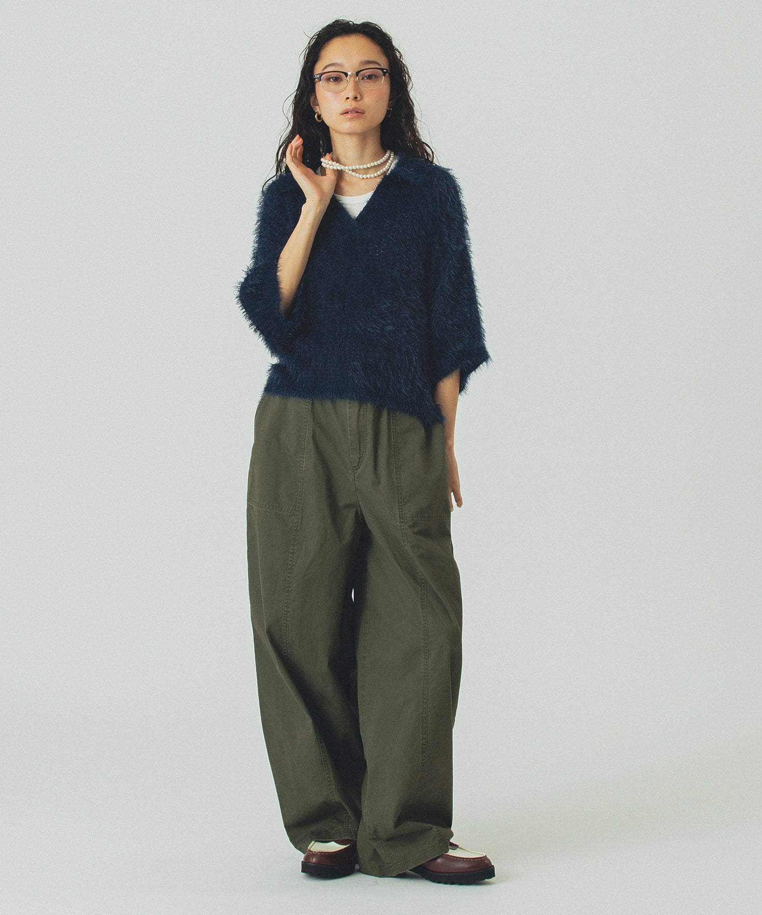 model:161cm 着用サイズ:S