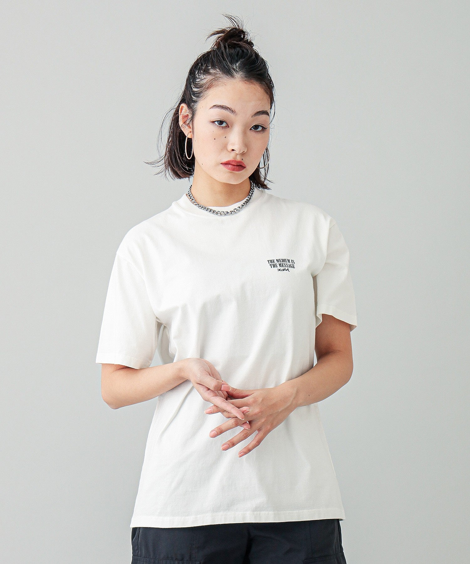 VINTAGE LABEL FACE LOGO S/S TEE