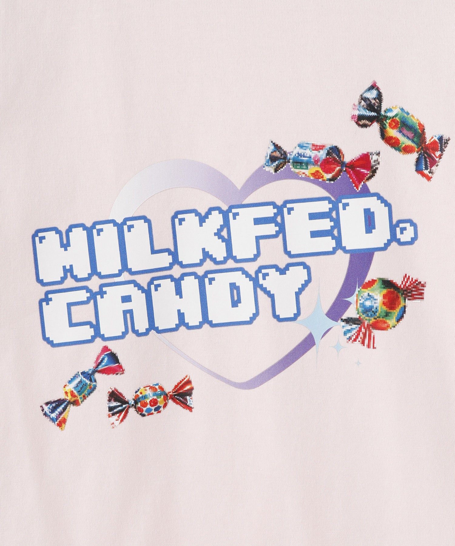 CANDY HEART LOGO B/B TEE